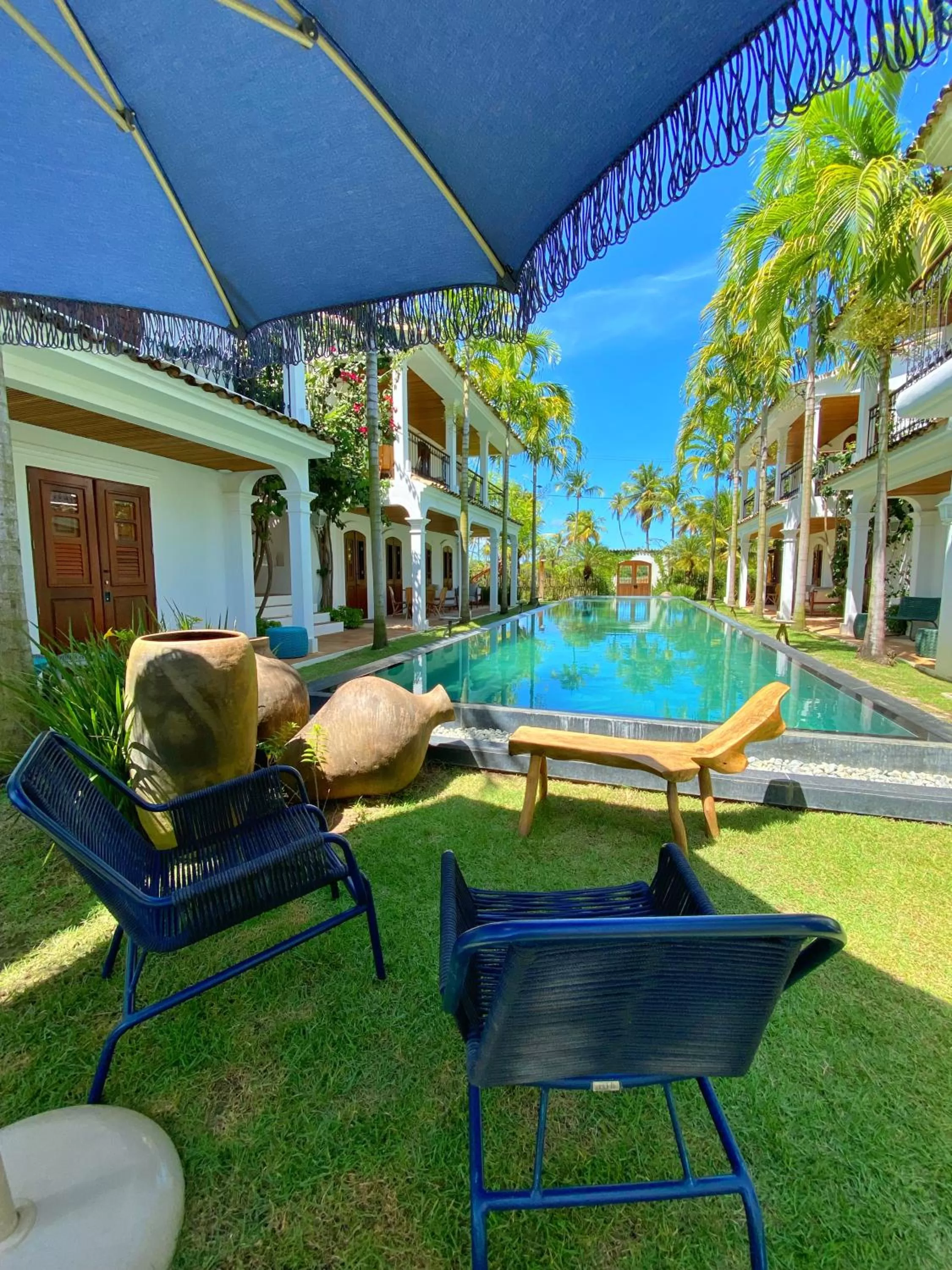 Pool view in Villa Canziani & Donato