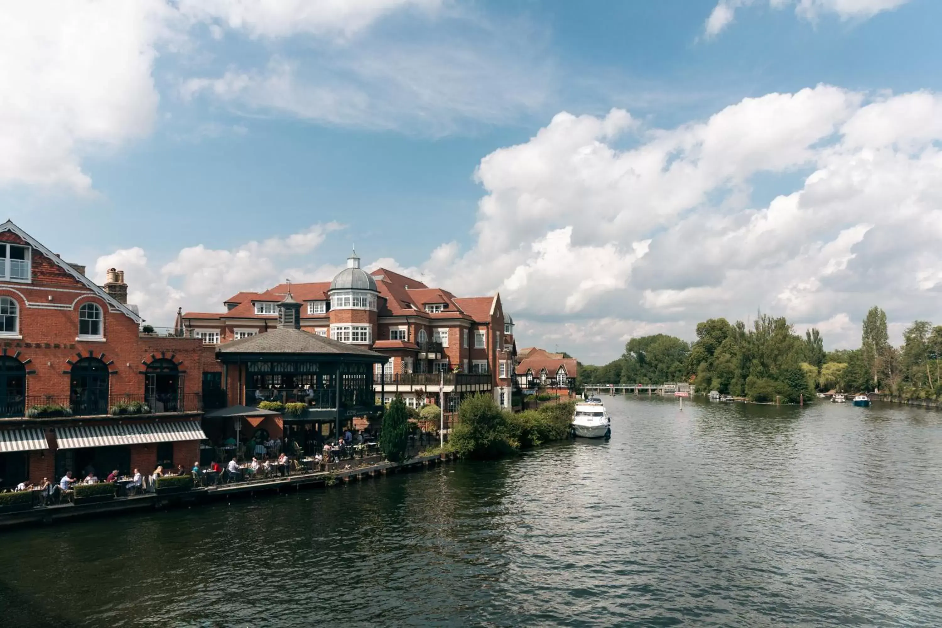 River view in The George Inn