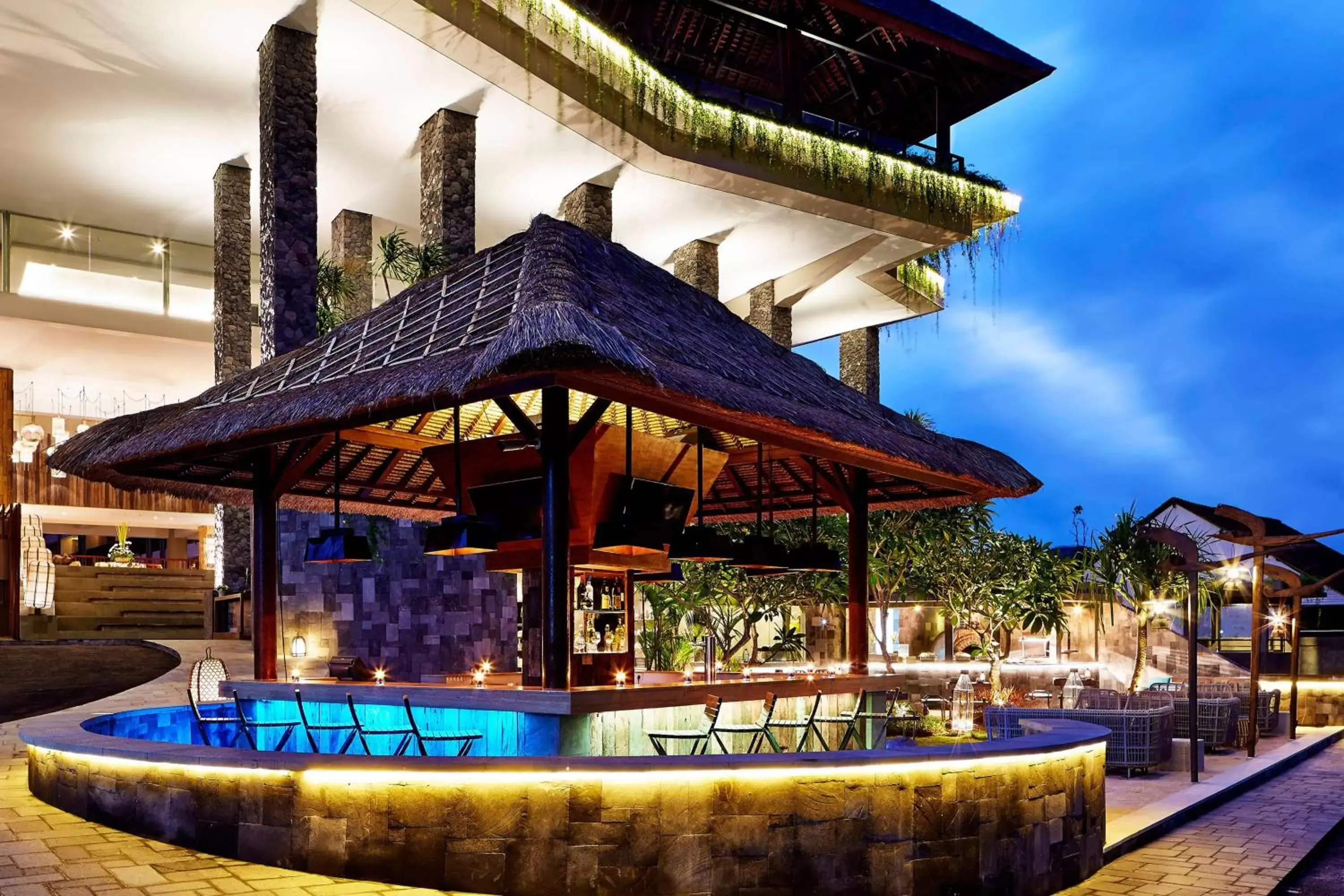 Restaurant/places to eat, Swimming Pool in Four Points by Sheraton Bali, Kuta