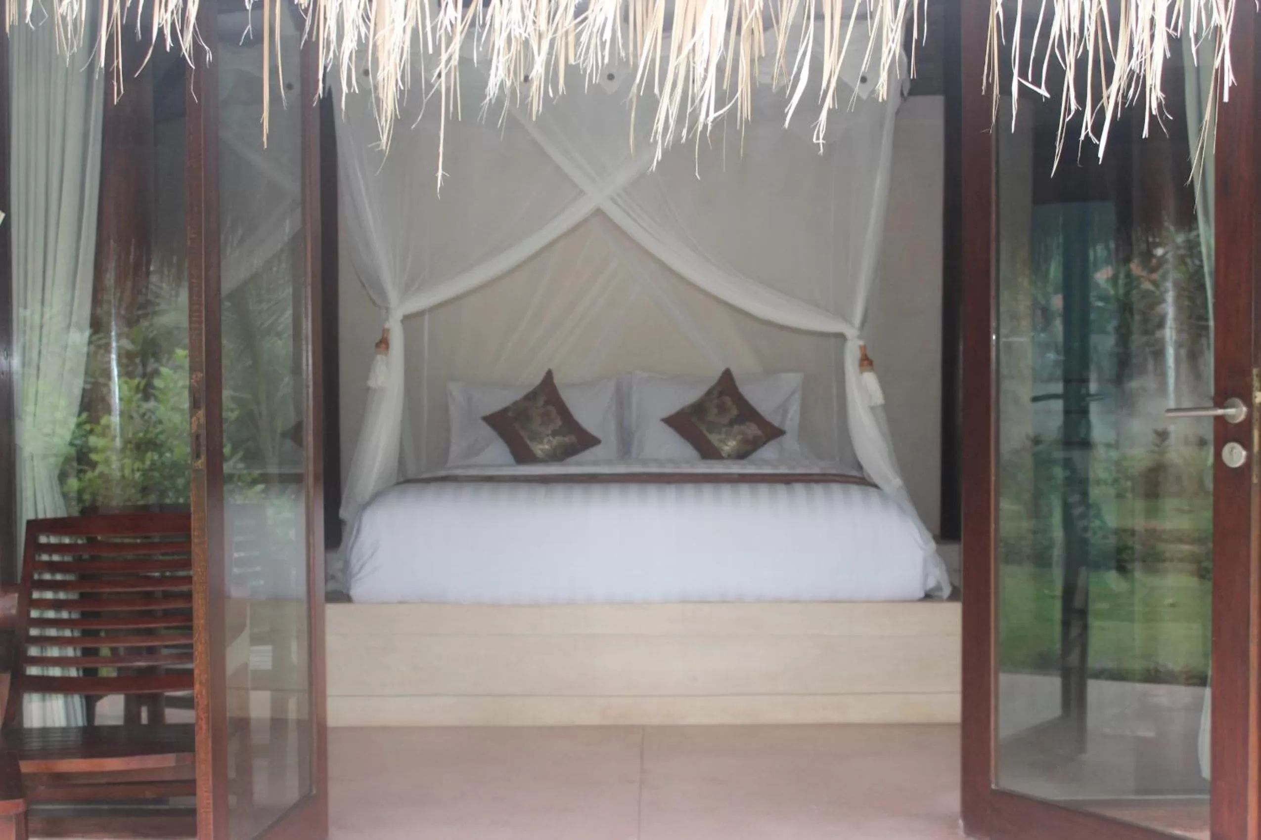 Bed in Sanghyang Bay Villas