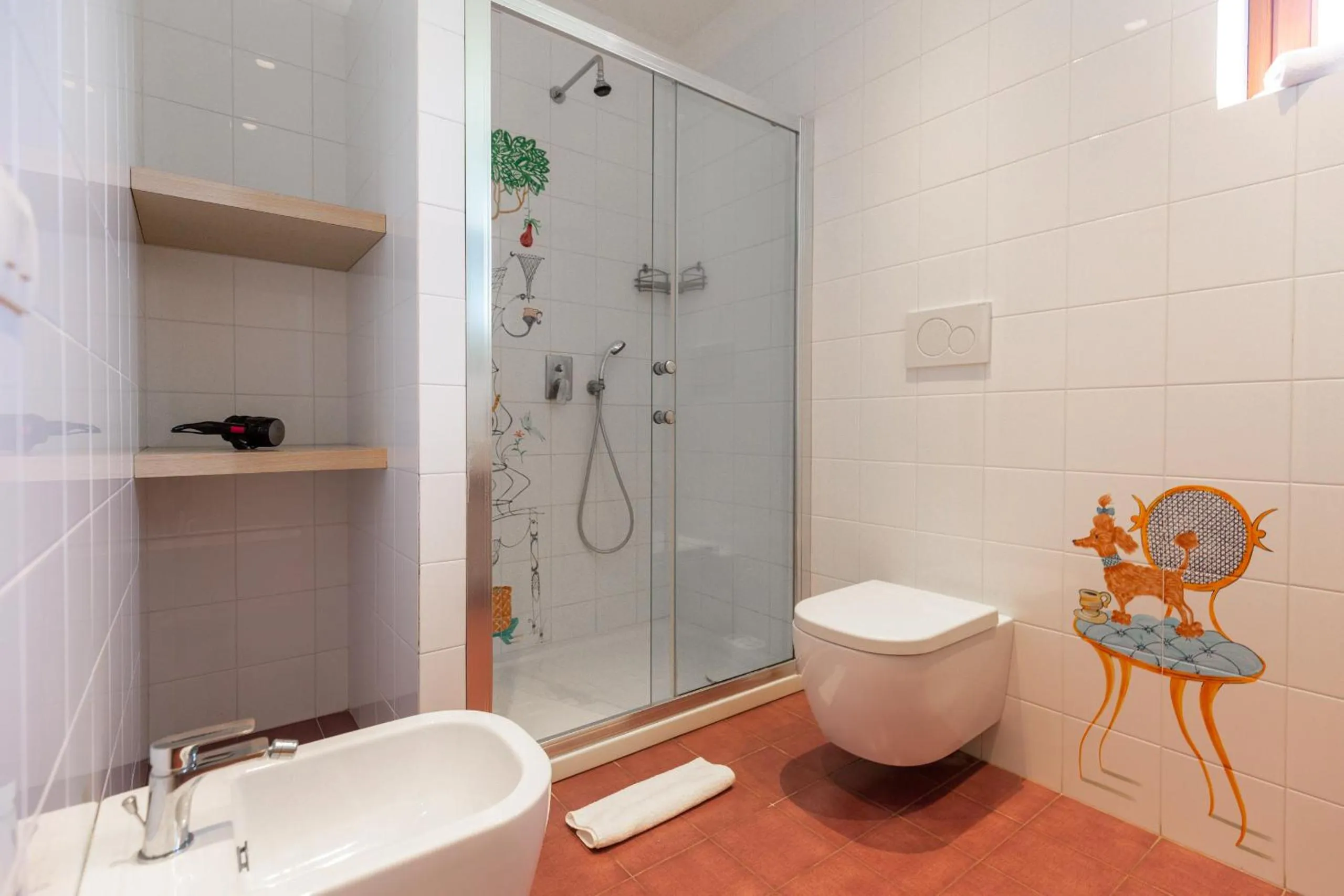 Bathroom in Hotel La Ripetta