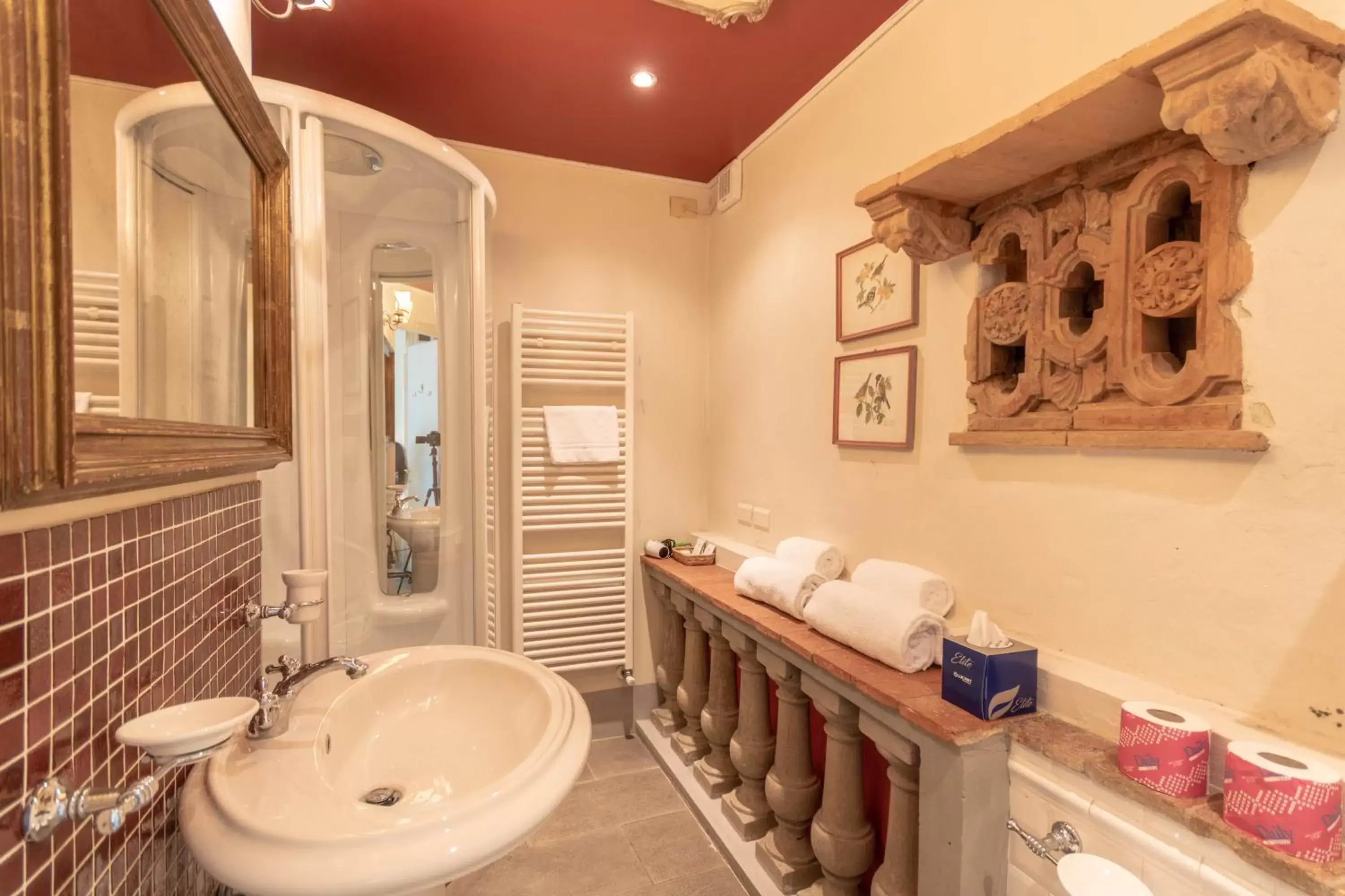 Shower, Bathroom in Relais & Maison Grand Tour