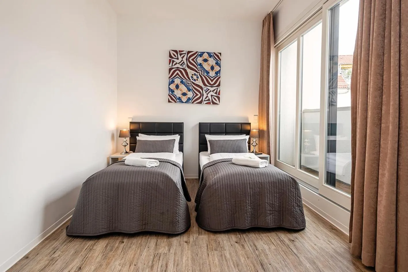 Bed in Apartments Rosenthal Residence