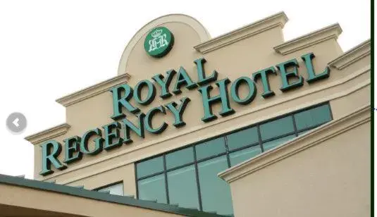 Facade/entrance, Property Logo/Sign in The Royal Regency Hotel