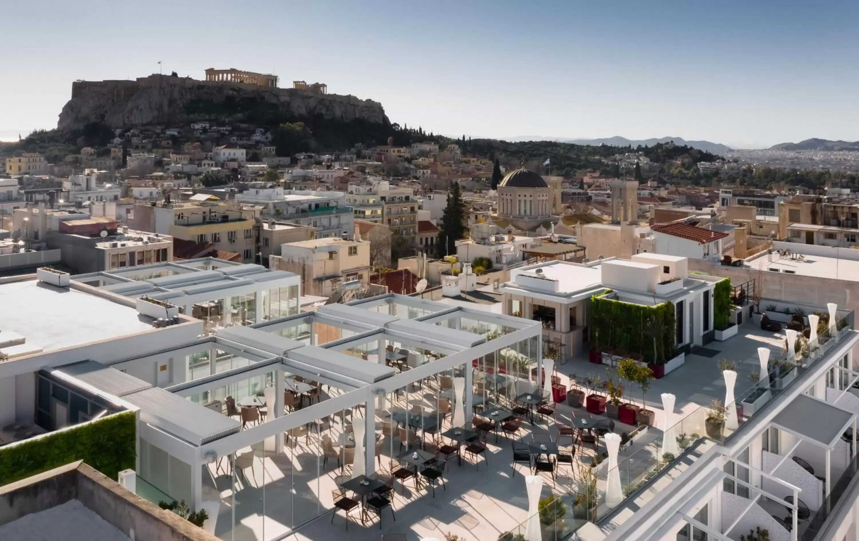 Bird's-eye View in Elia Ermou Athens Hotel