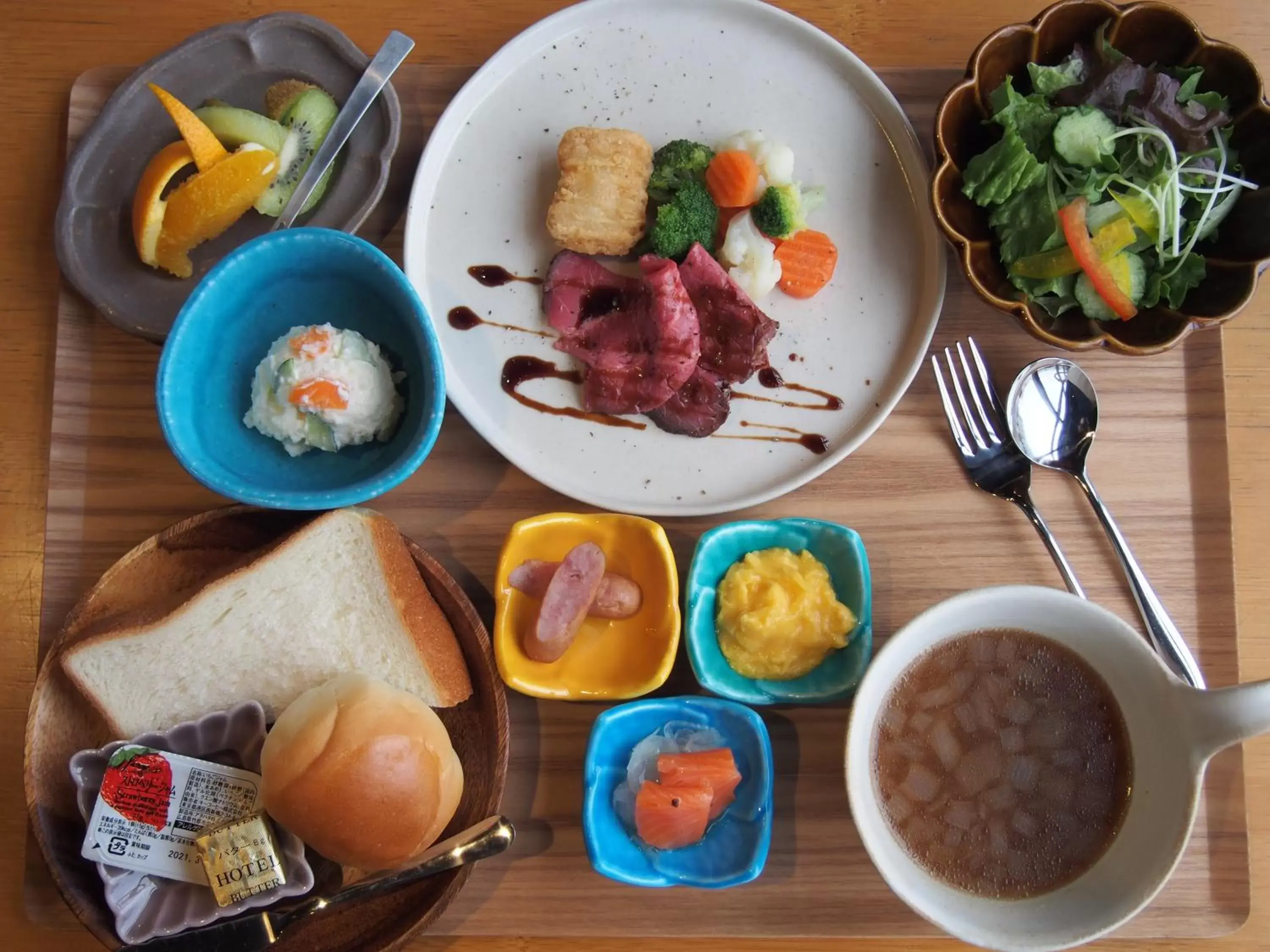 Breakfast in Daiwa Roynet Utsunomiya