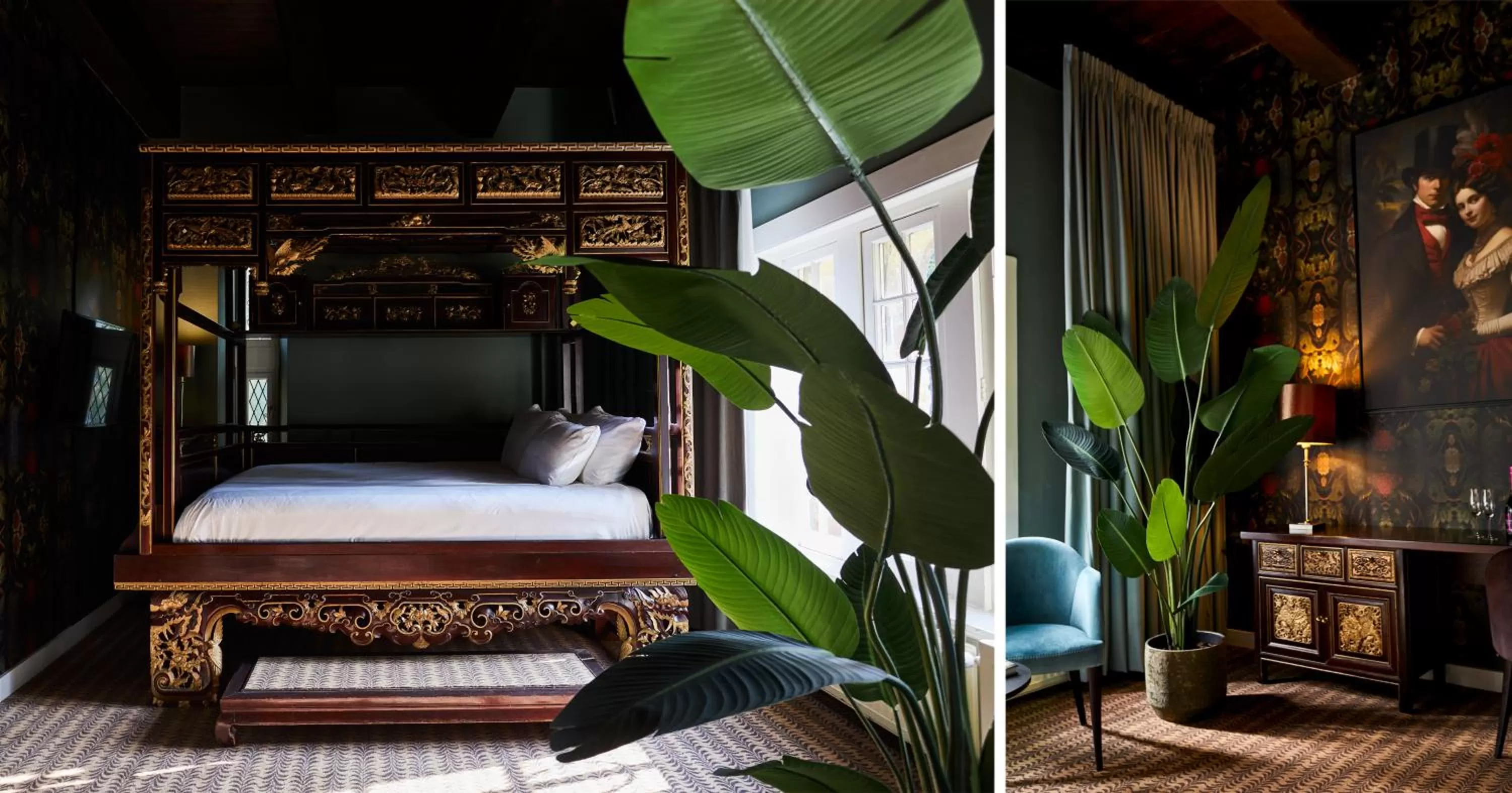 Bed in Kasteel Kerckebosch