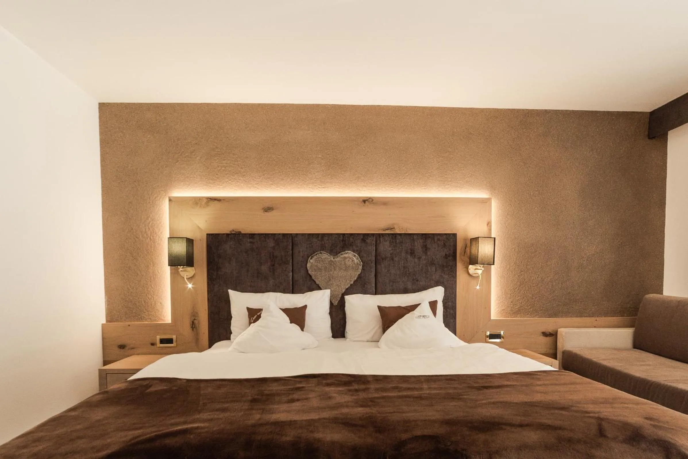 Bedroom, Bed in Freina Mountain Lifestyle Hotel