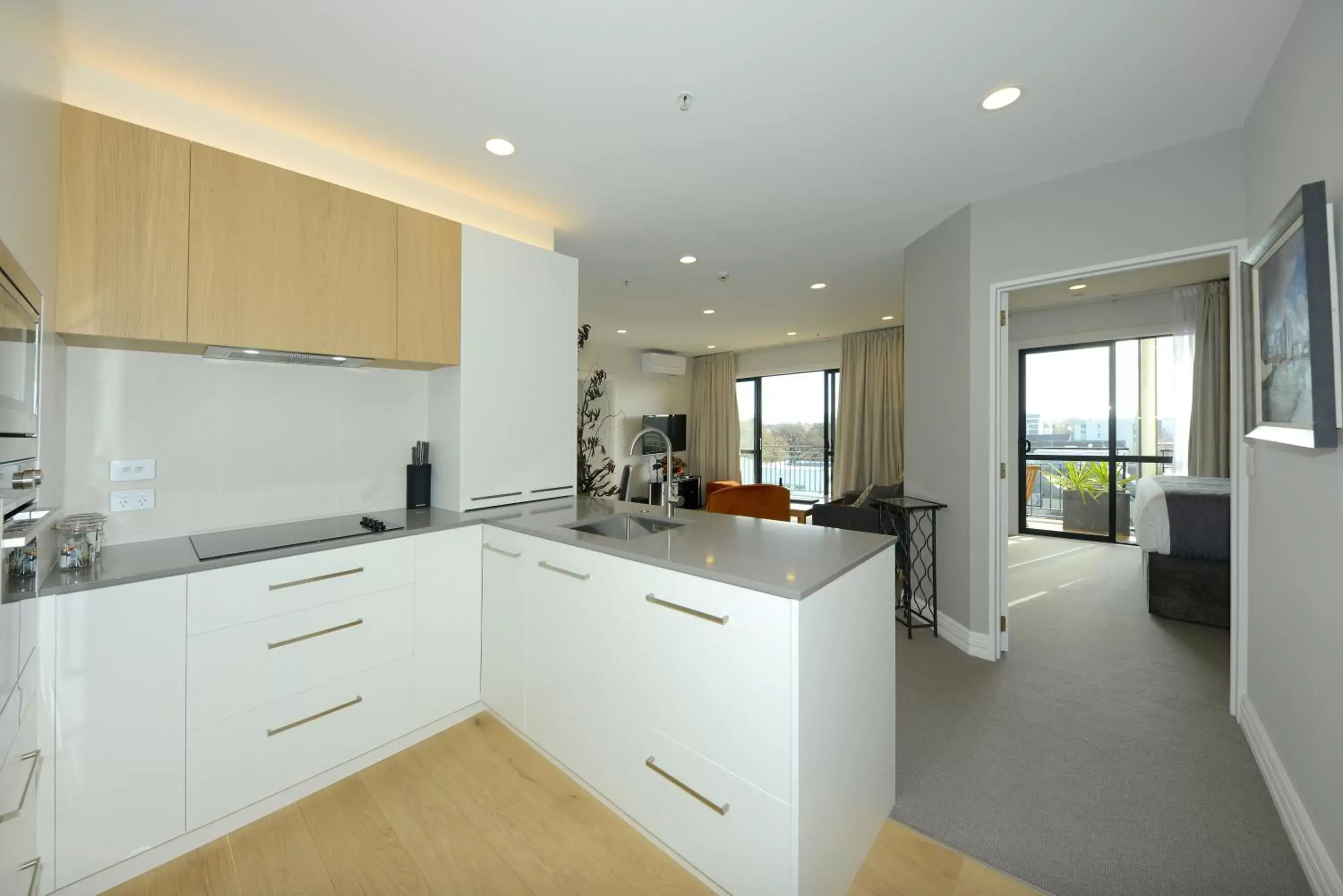 Kitchen/Kitchenette in West Fitzroy Apartments