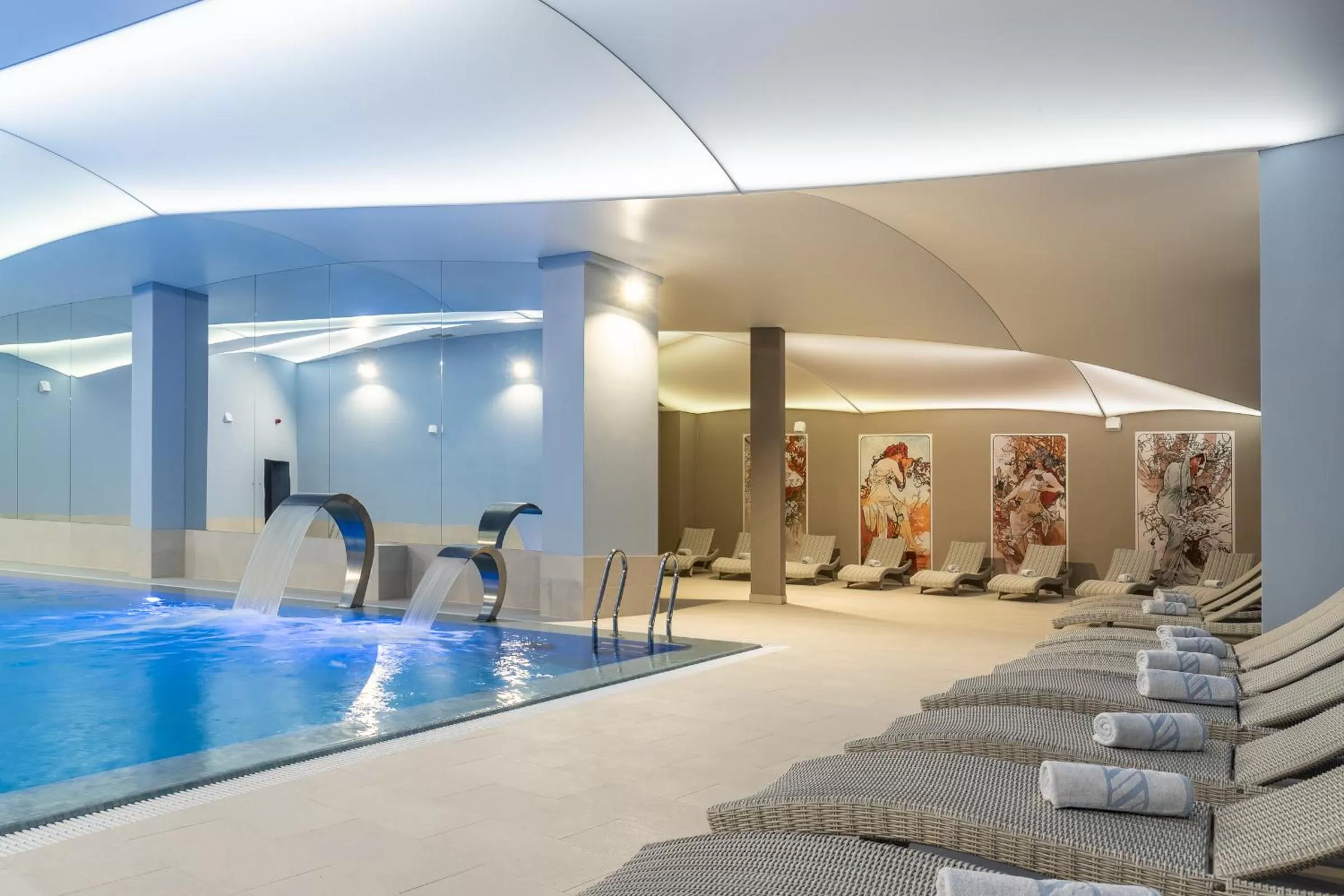 Swimming pool in Magnus Resort