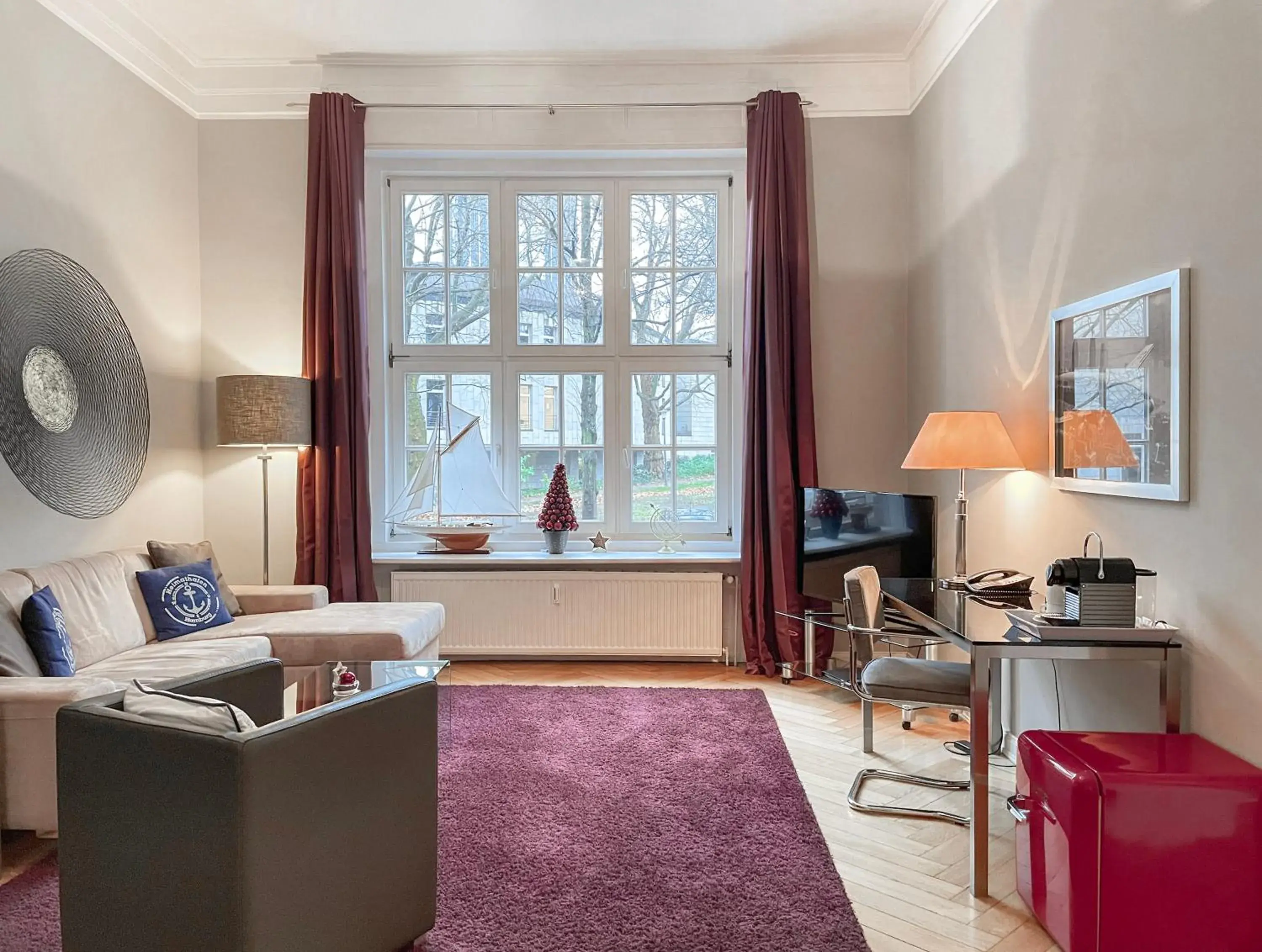 Living room, Seating Area in Hotel Wagner im Dammtorpalais