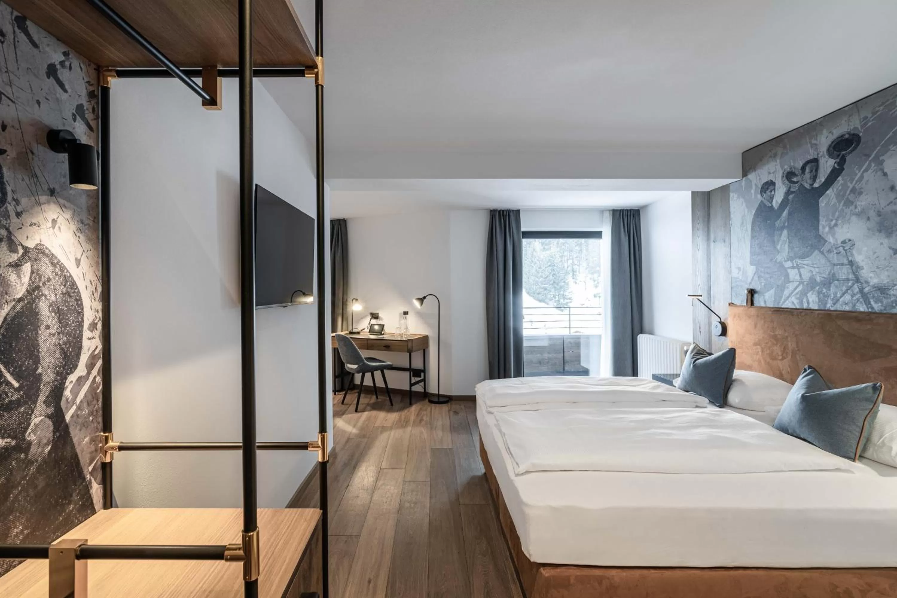 Photo of the whole room, Bed in Linder Cycling Hotel