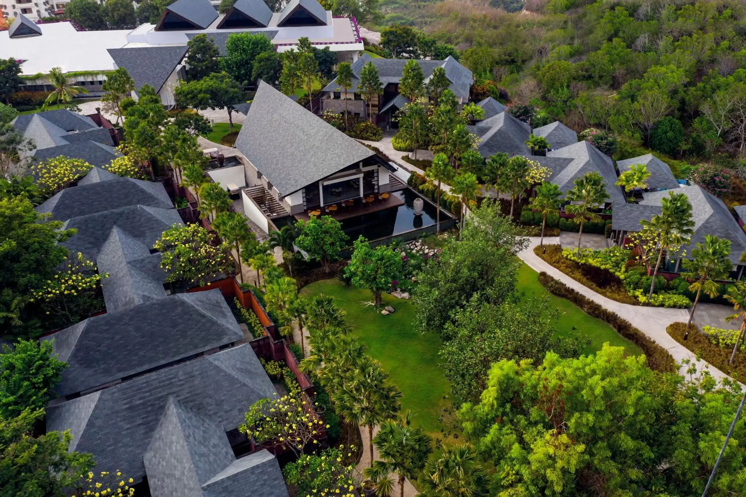Property building, Bird's-eye View in Hilton Bali Resort