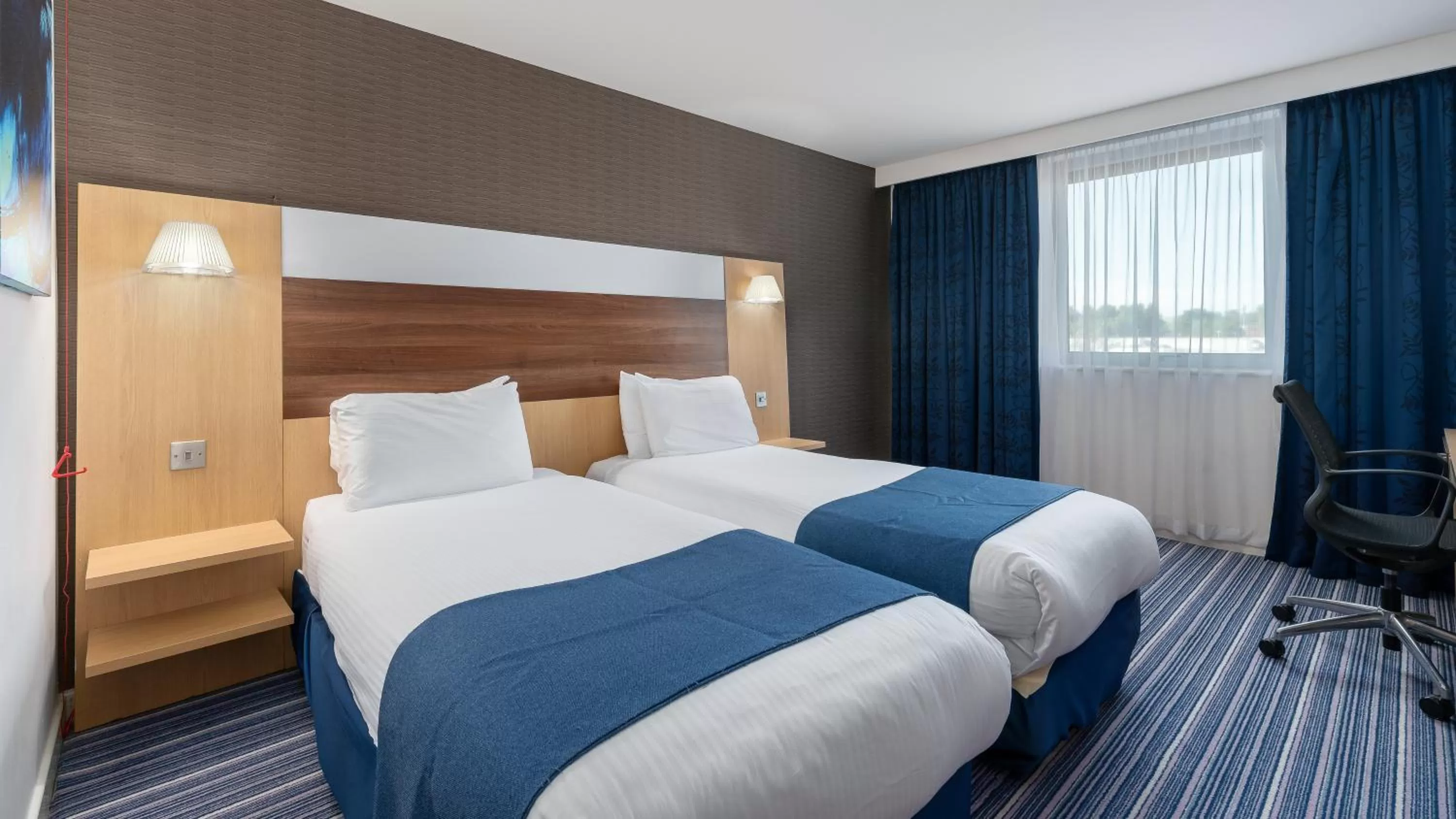 Bedroom, Bed in Holiday Inn Express Leigh - Sports Village by IHG