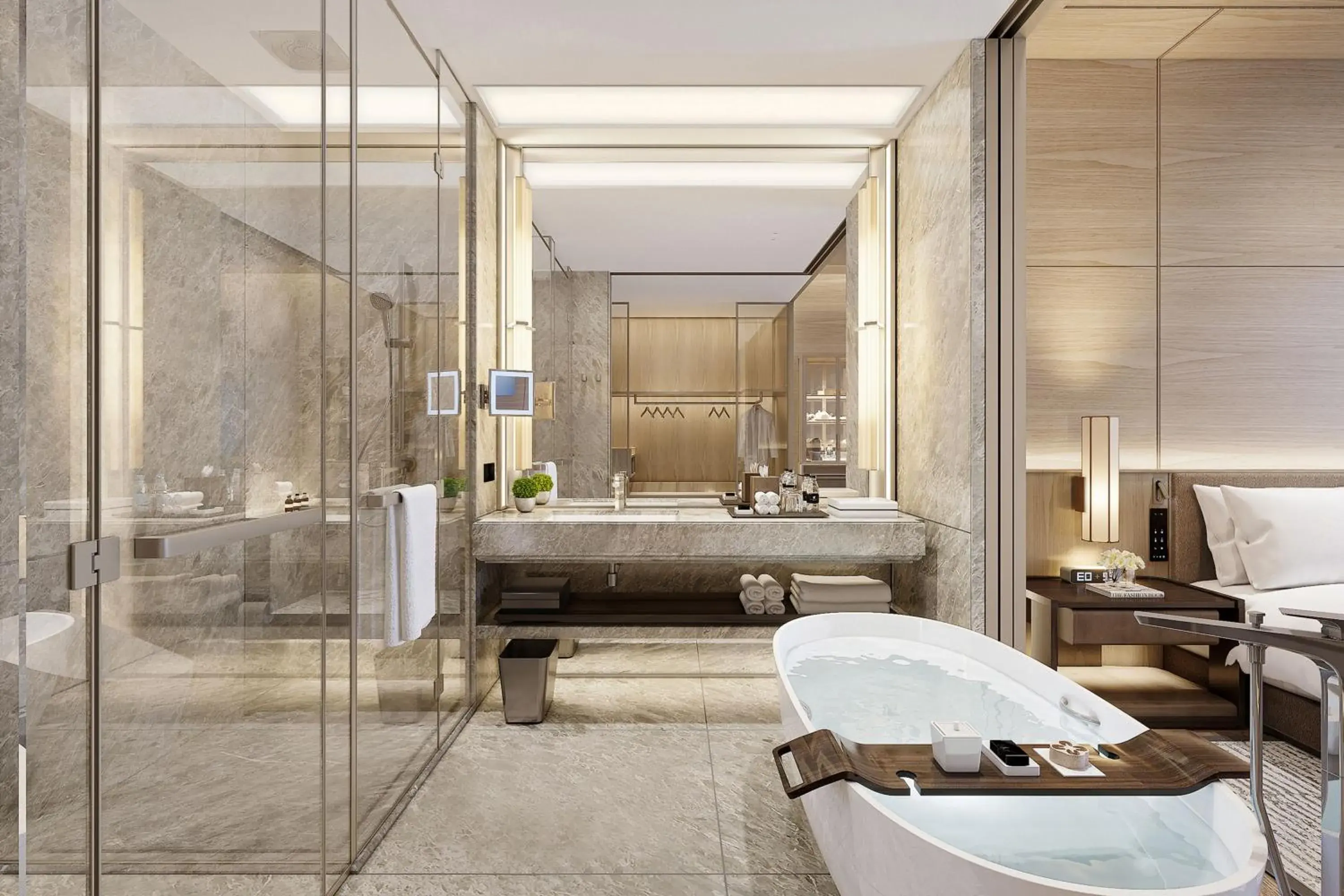 Bathroom in JW Marriott Hotel Changsha