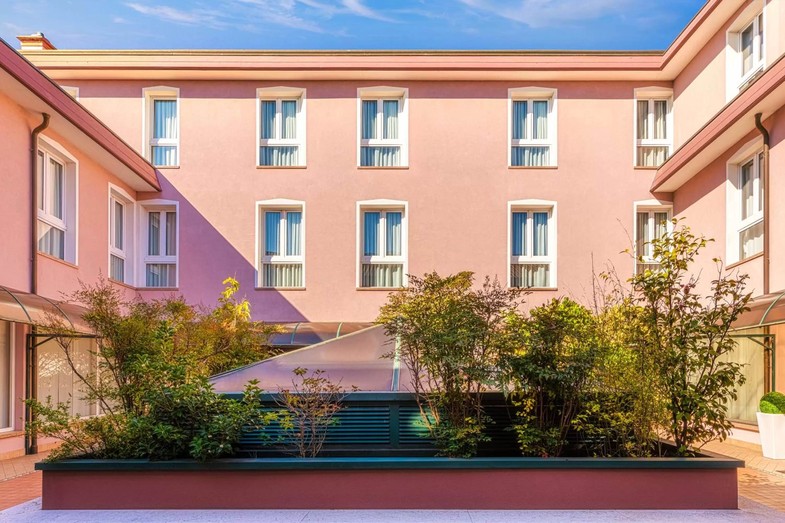 Patio in Hotel Palladio