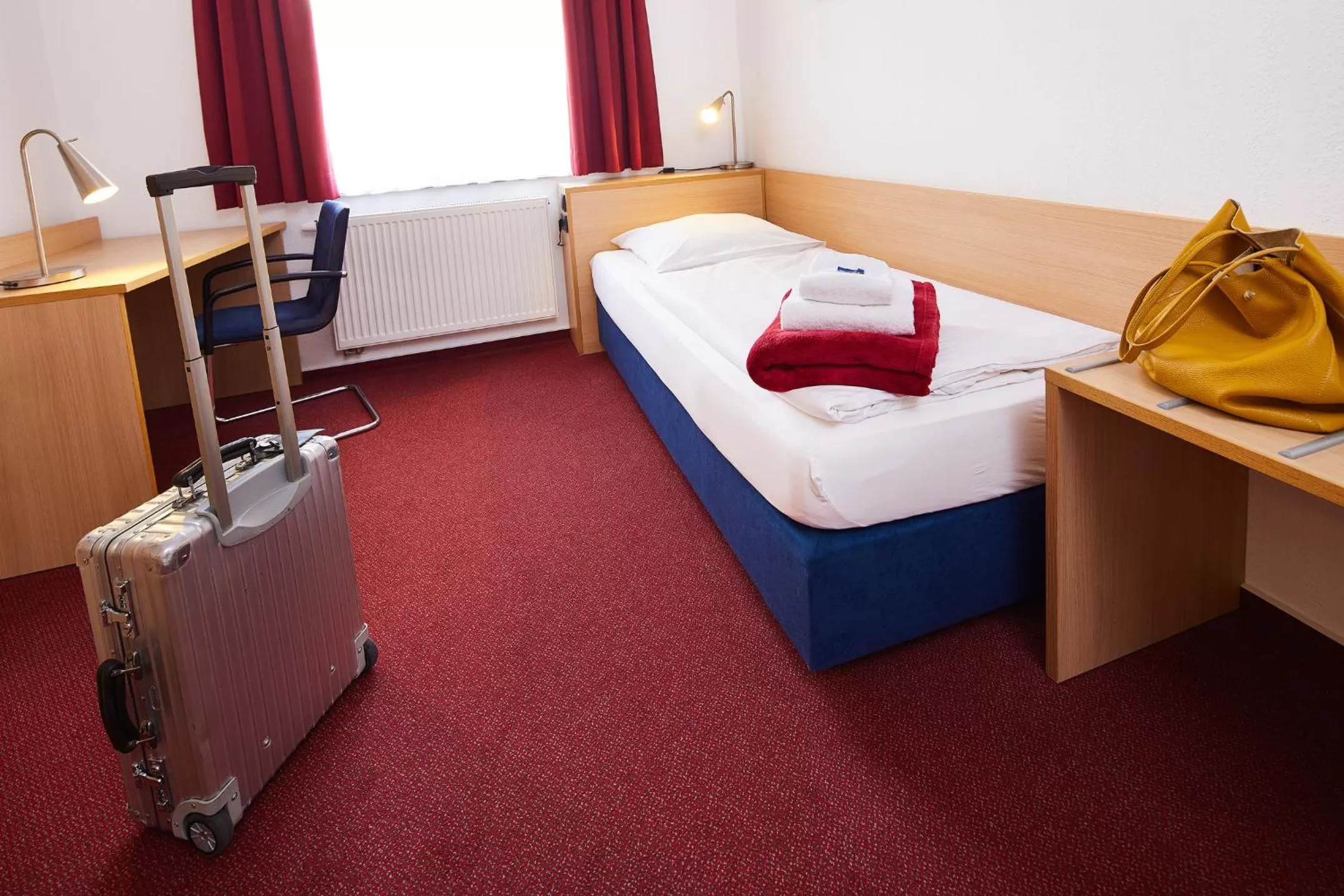 Photo of the whole room, Bed in Hotel Haus vom Guten Hirten