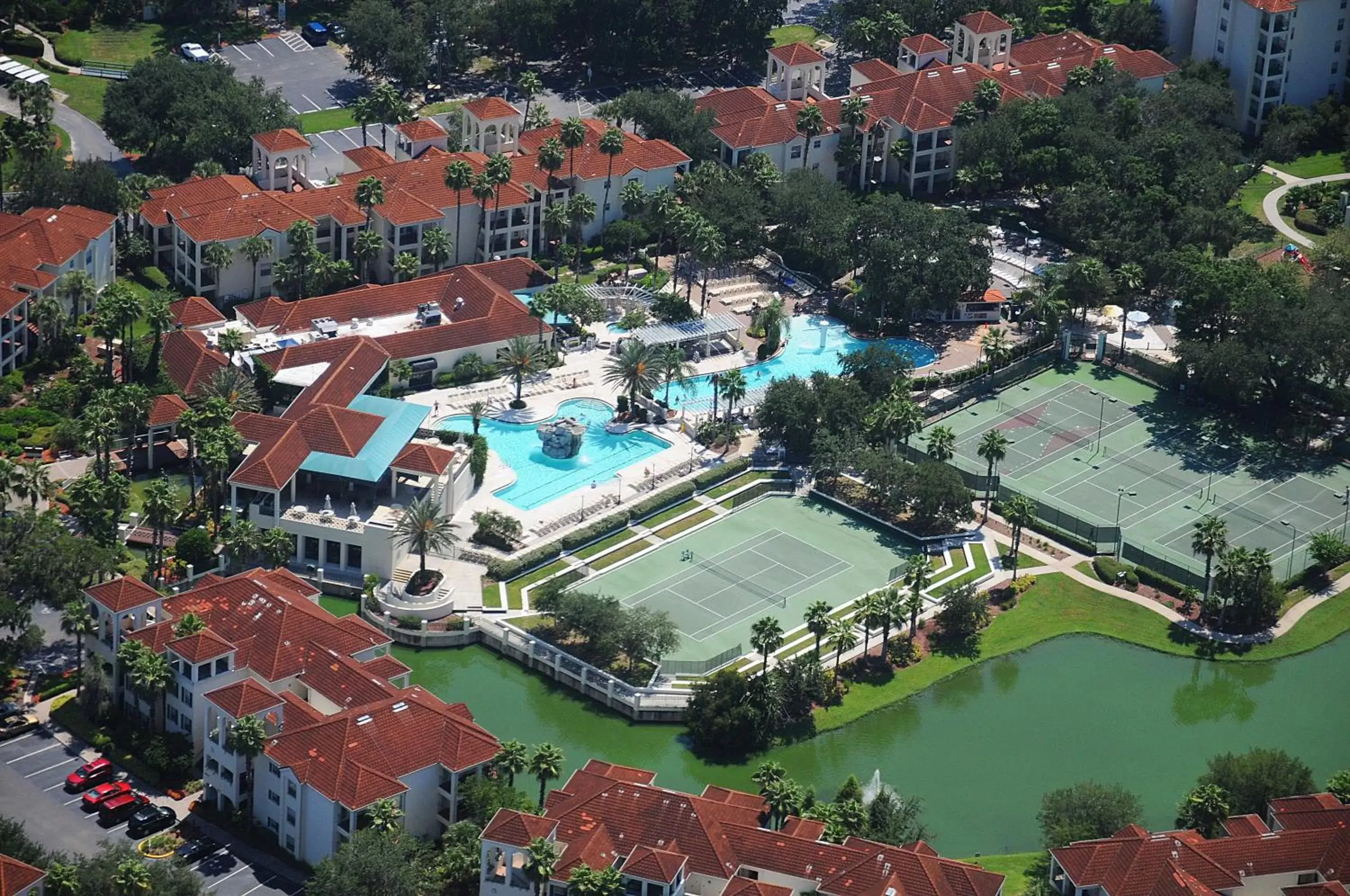 Bird's eye view, Bird's-eye View in Star Island Resort and Club - Near Disney