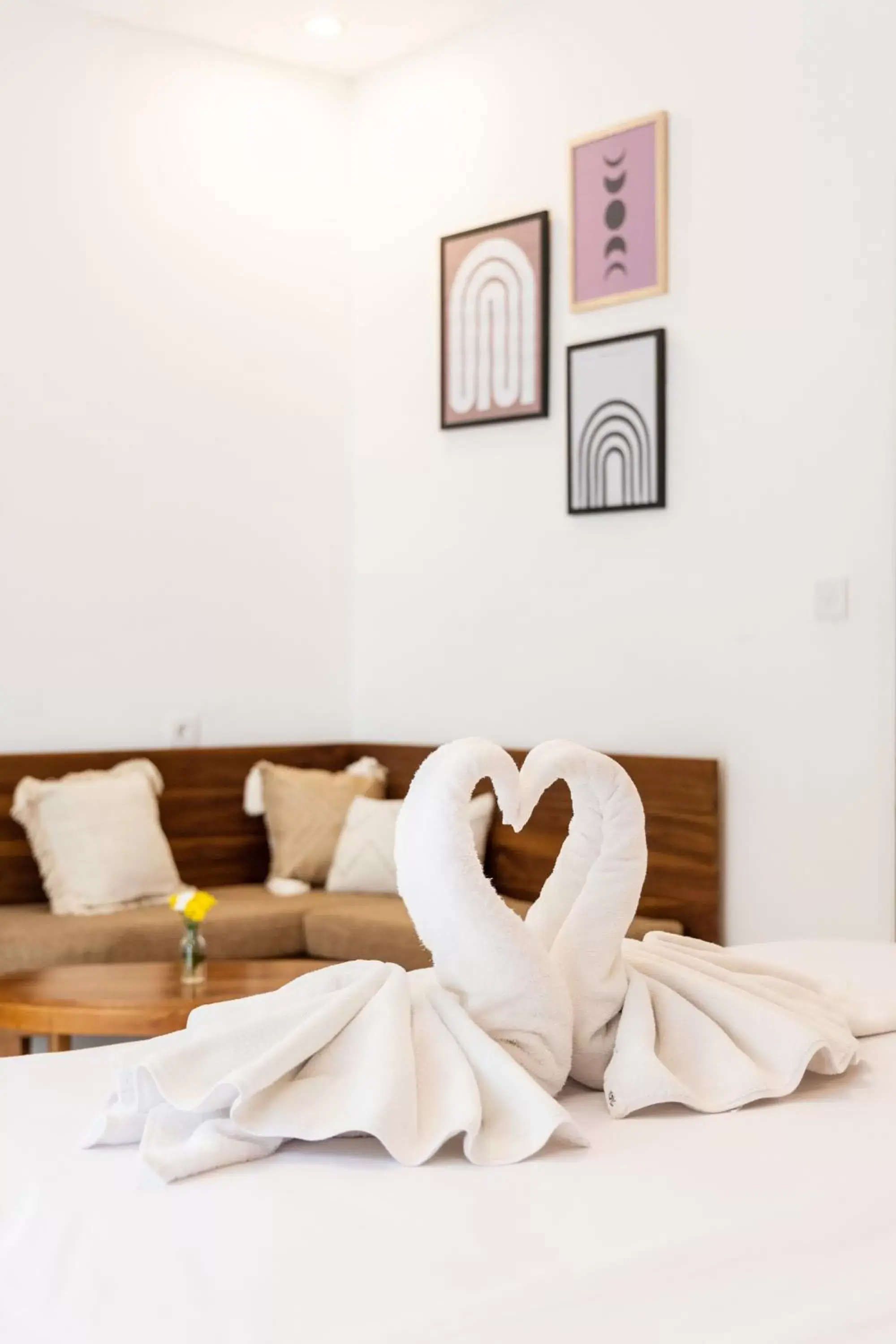 Seating area, Bed in Tamantara Seating area, Bed in Tamantara