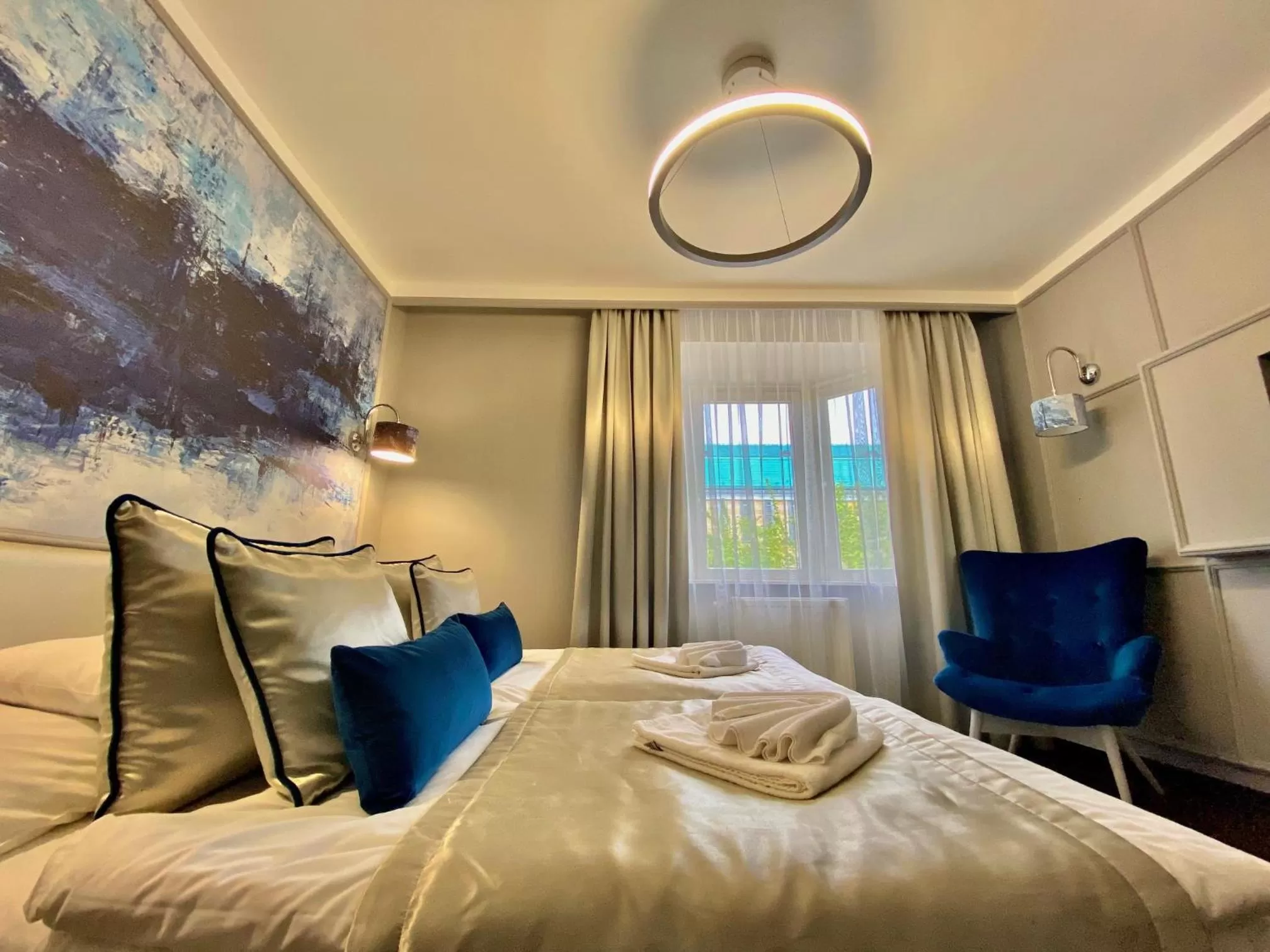 Bedroom, Bed in Boutique Hotel Center