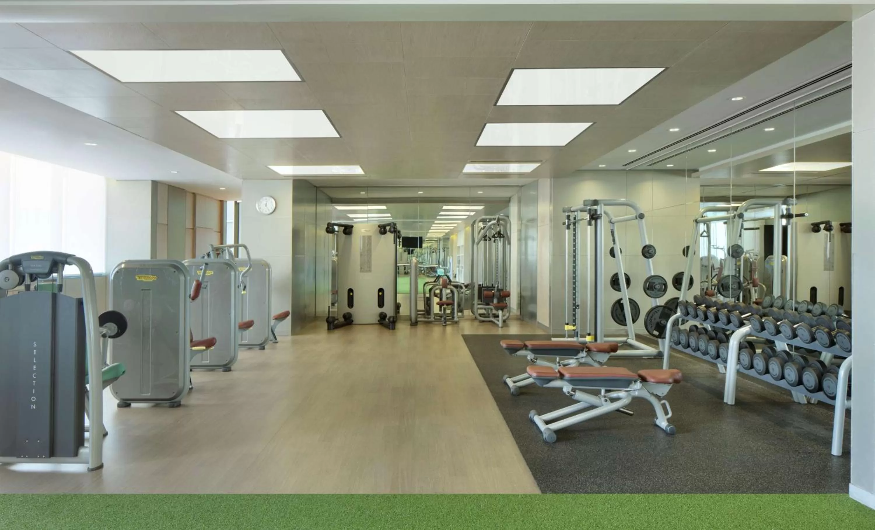 Fitness centre/facilities in Hyatt Regency Dubai Creek Heights