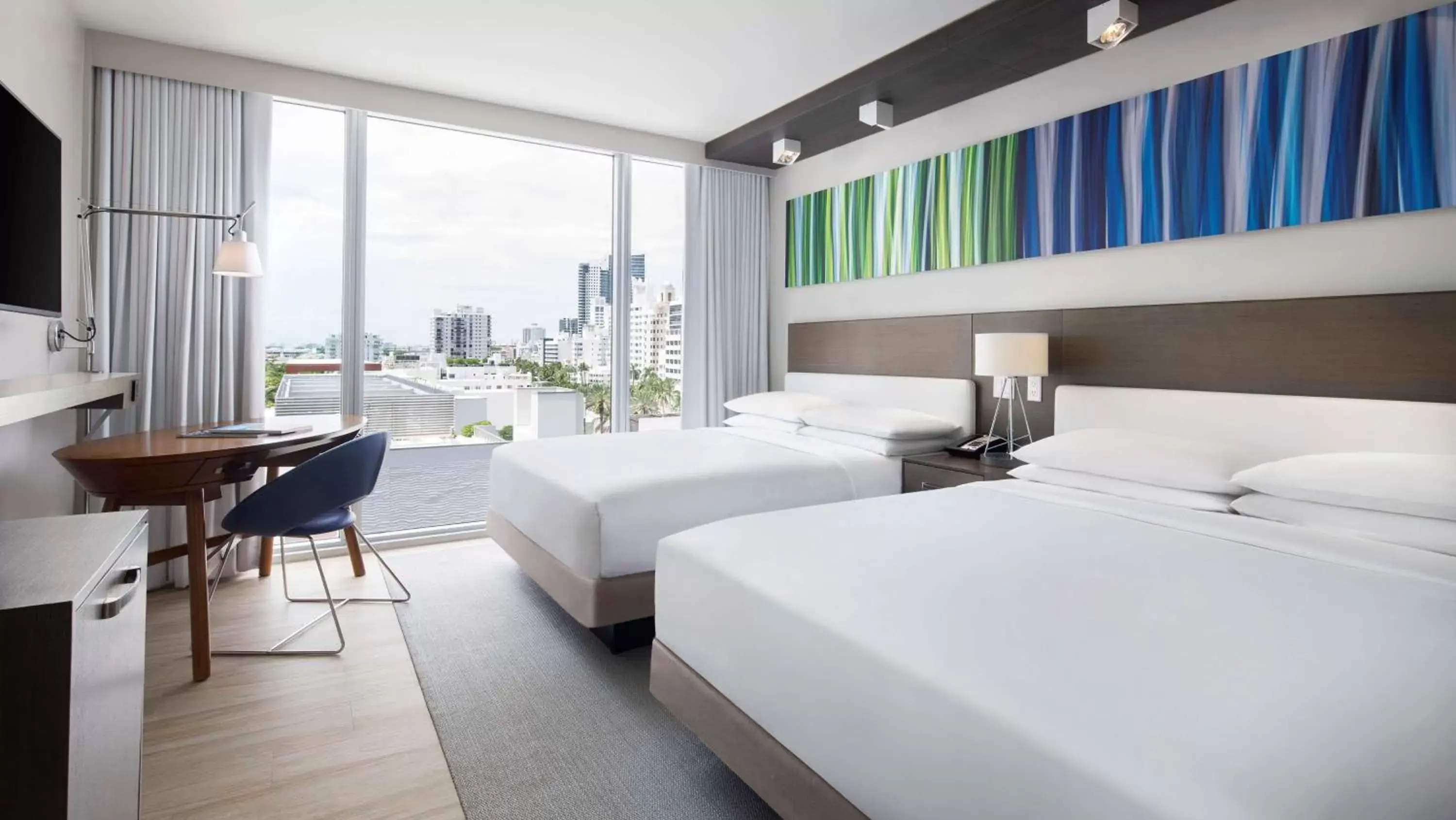 Photo of the whole room, Bed in Hyatt Centric South Beach Miami