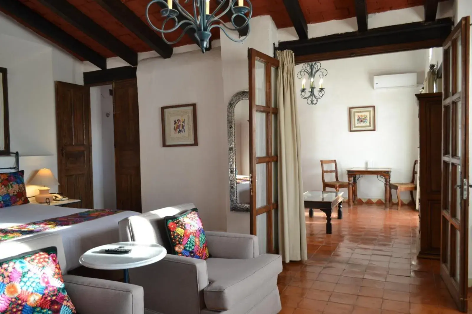 Living room, Restaurant/Places to Eat in Hotel Casa Rosada - Adults Only