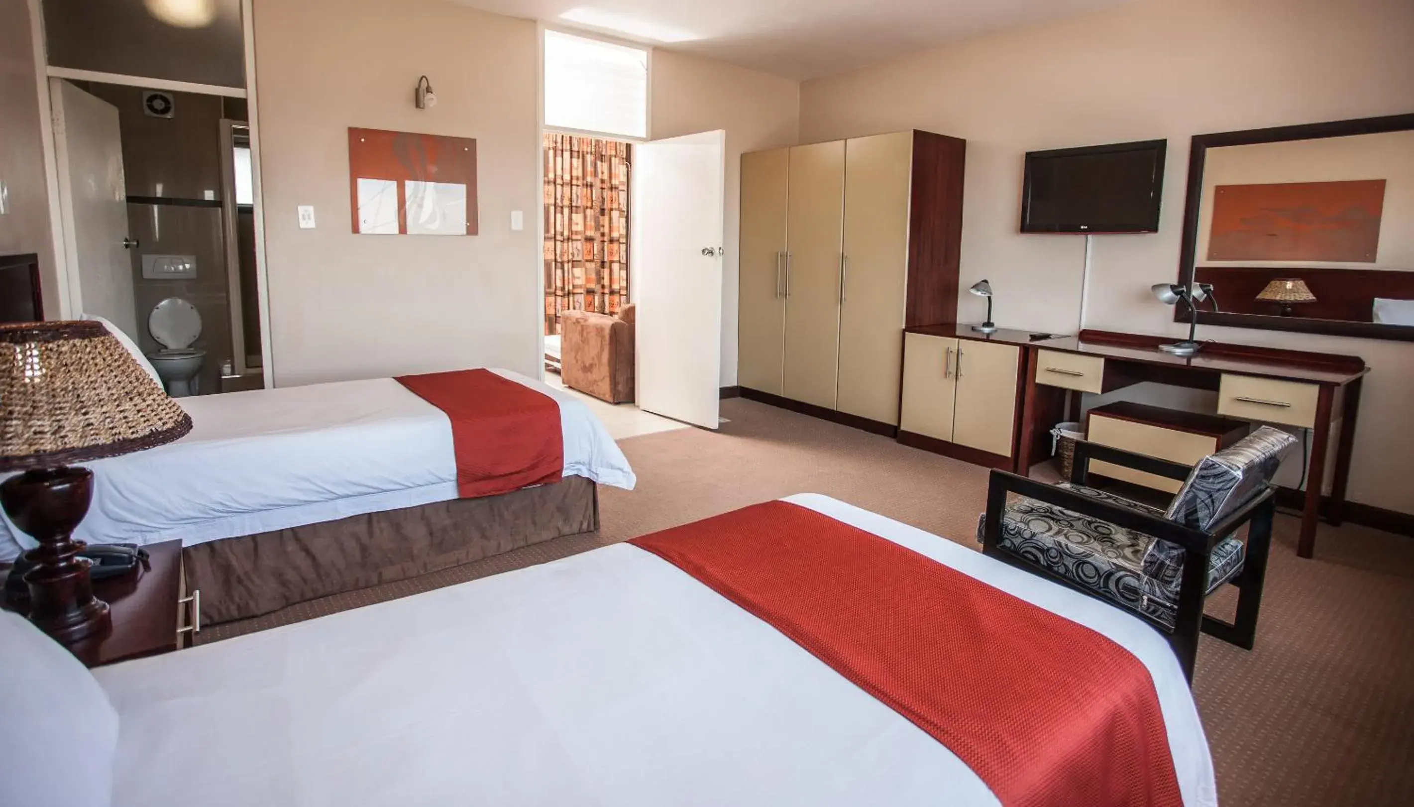 Bedroom, Bed in Coastlands Durban Self Catering Holiday Apartments