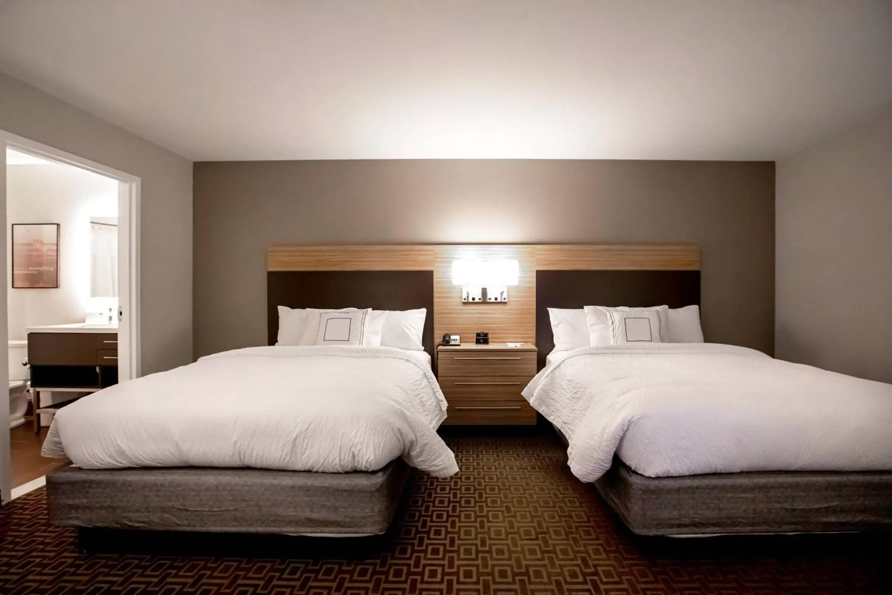 Photo of the whole room, Bed in TownePlace Suites by Marriott Louisville Airport