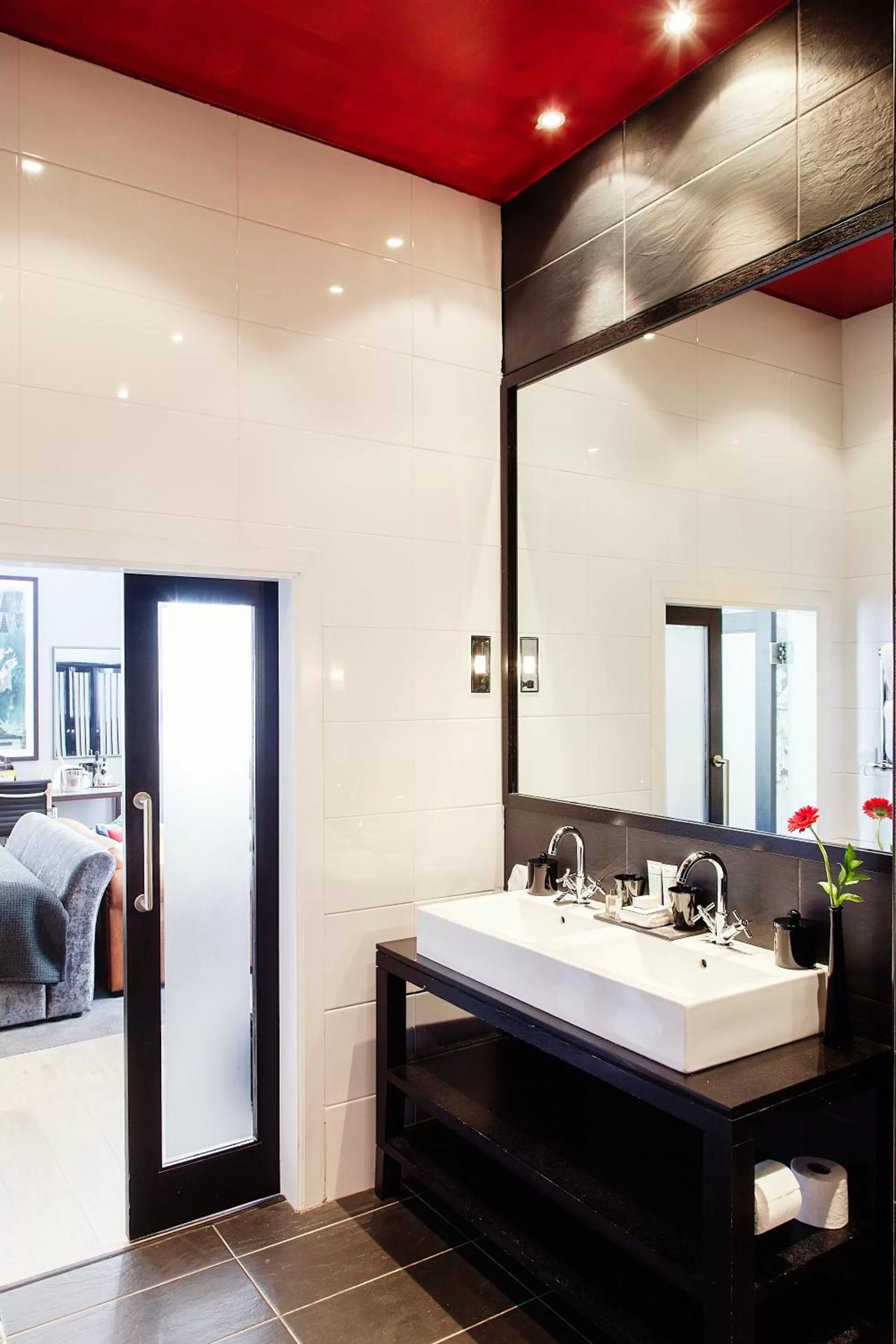 Bathroom, Bed in Malmaison Edinburgh