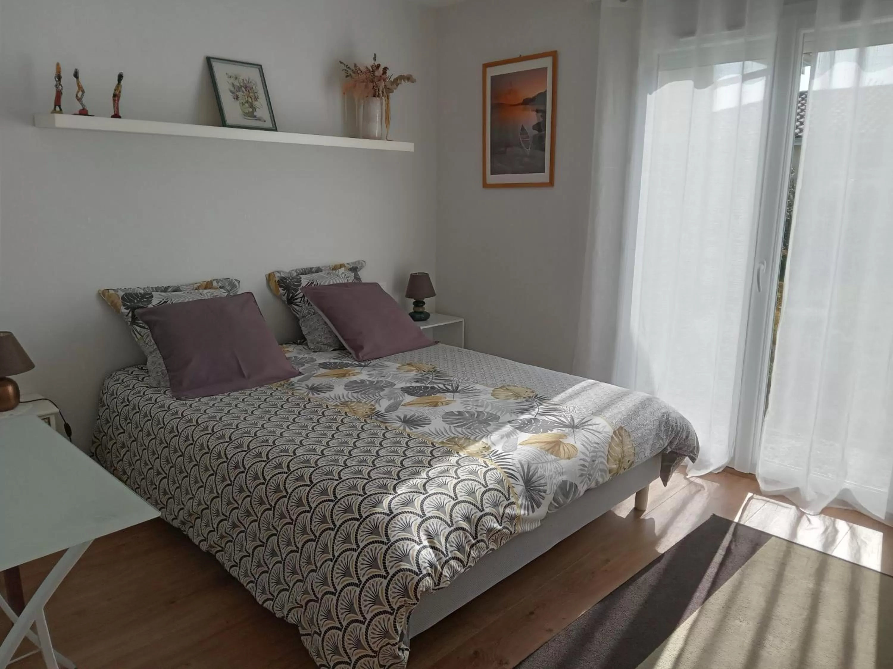 Bedroom in "L'ESCALE" près Bordeaux
