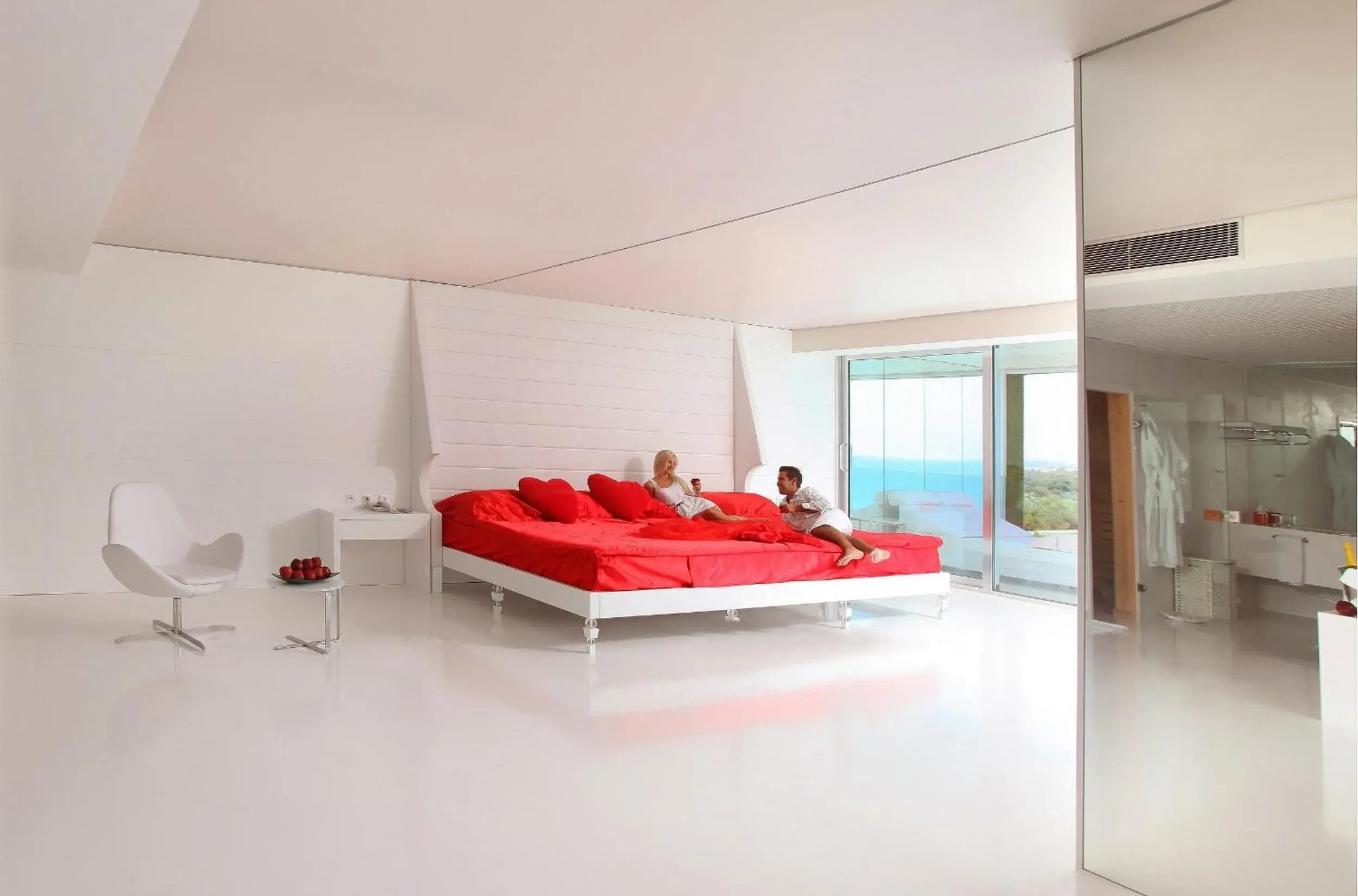 Photo of the whole room, Bed in Adam & Eve - Adult Only