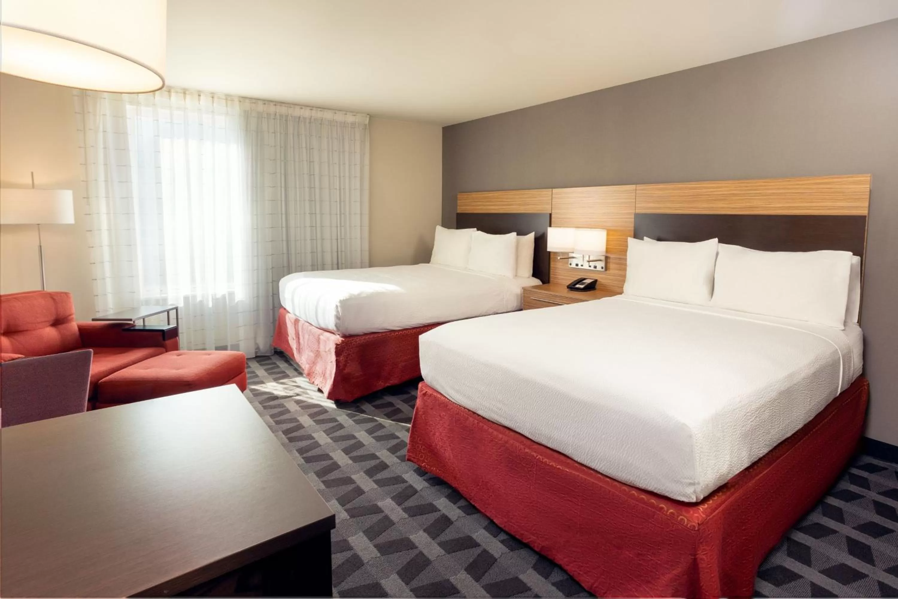 Bedroom, Bed in TownePlace Suites By Marriott Las Vegas Stadium District