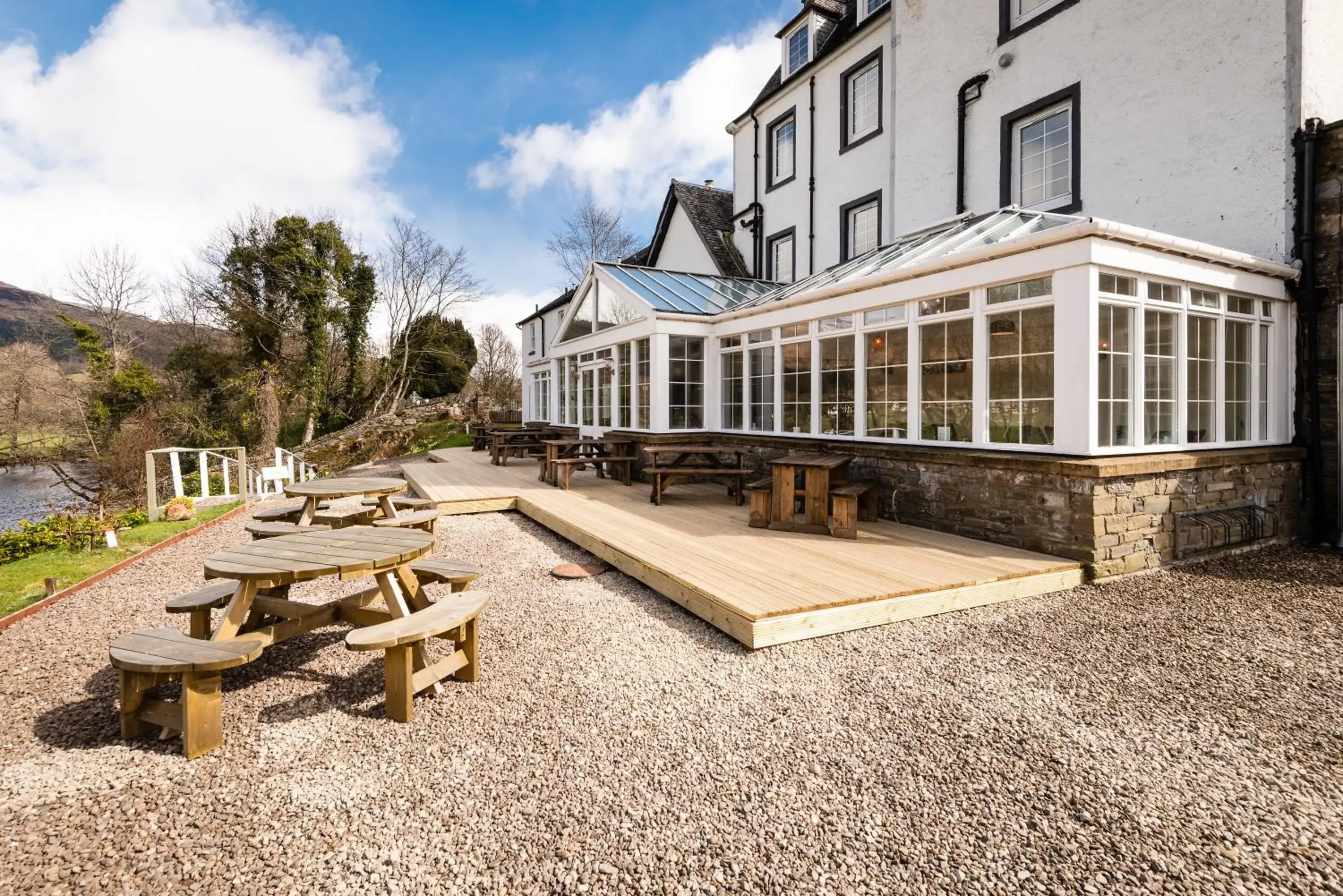 Restaurant/places to eat, Property Building in Killin Hotel