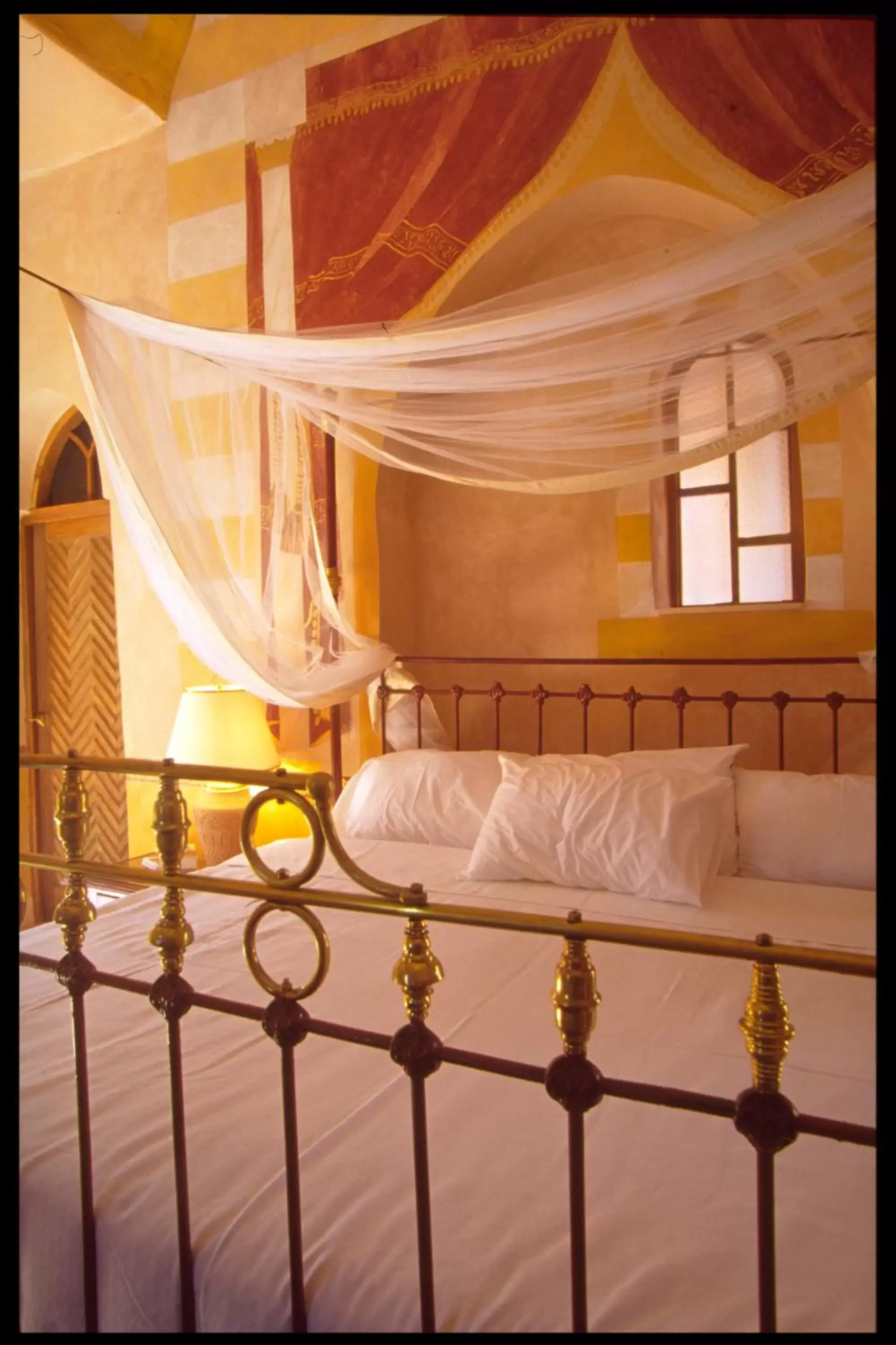 Bed in Al Moudira Hotel