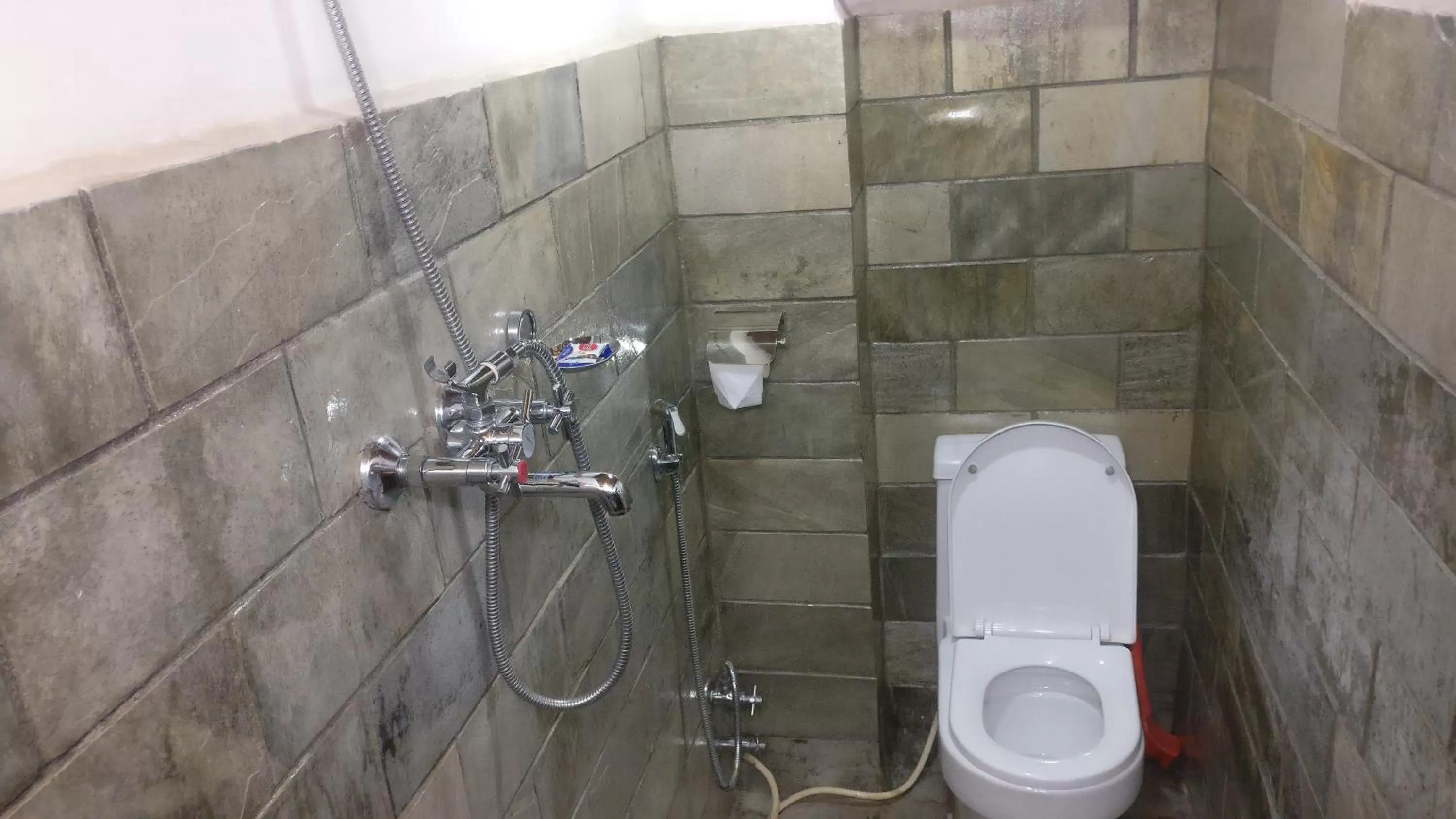 Shower in Temple House