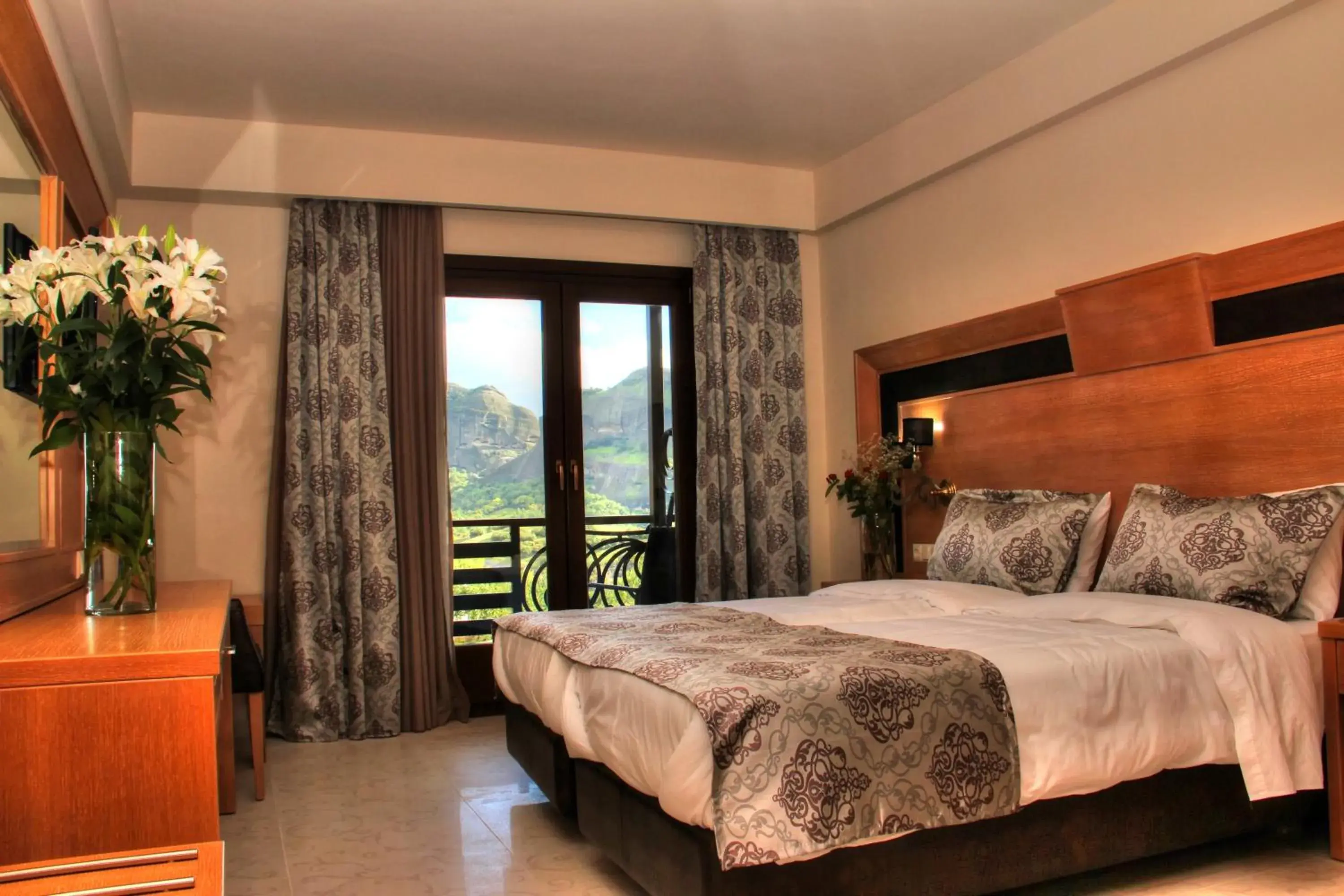 Bedroom in Grand Meteora Hotel