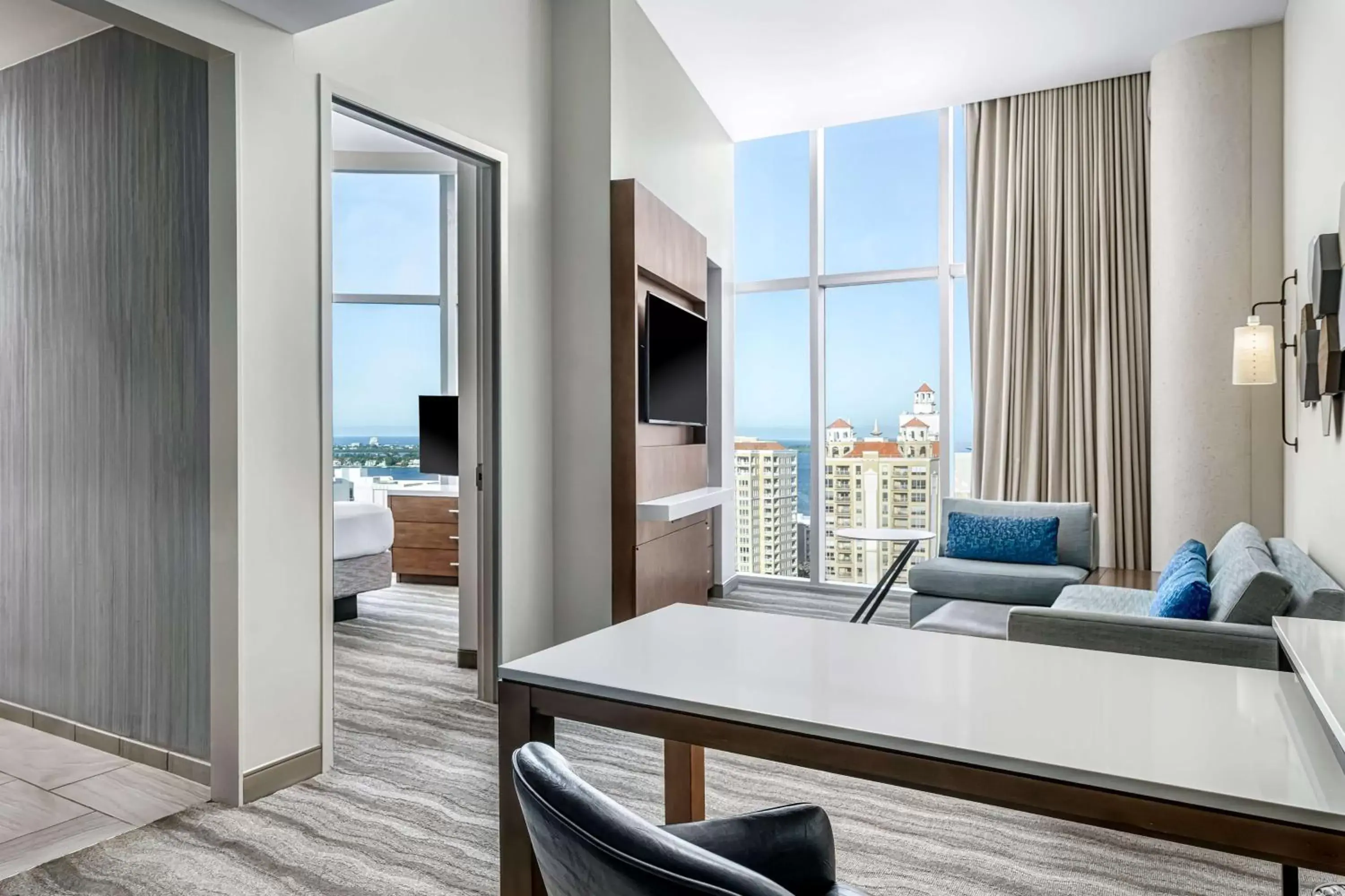 Bedroom in Embassy Suites By Hilton Sarasota