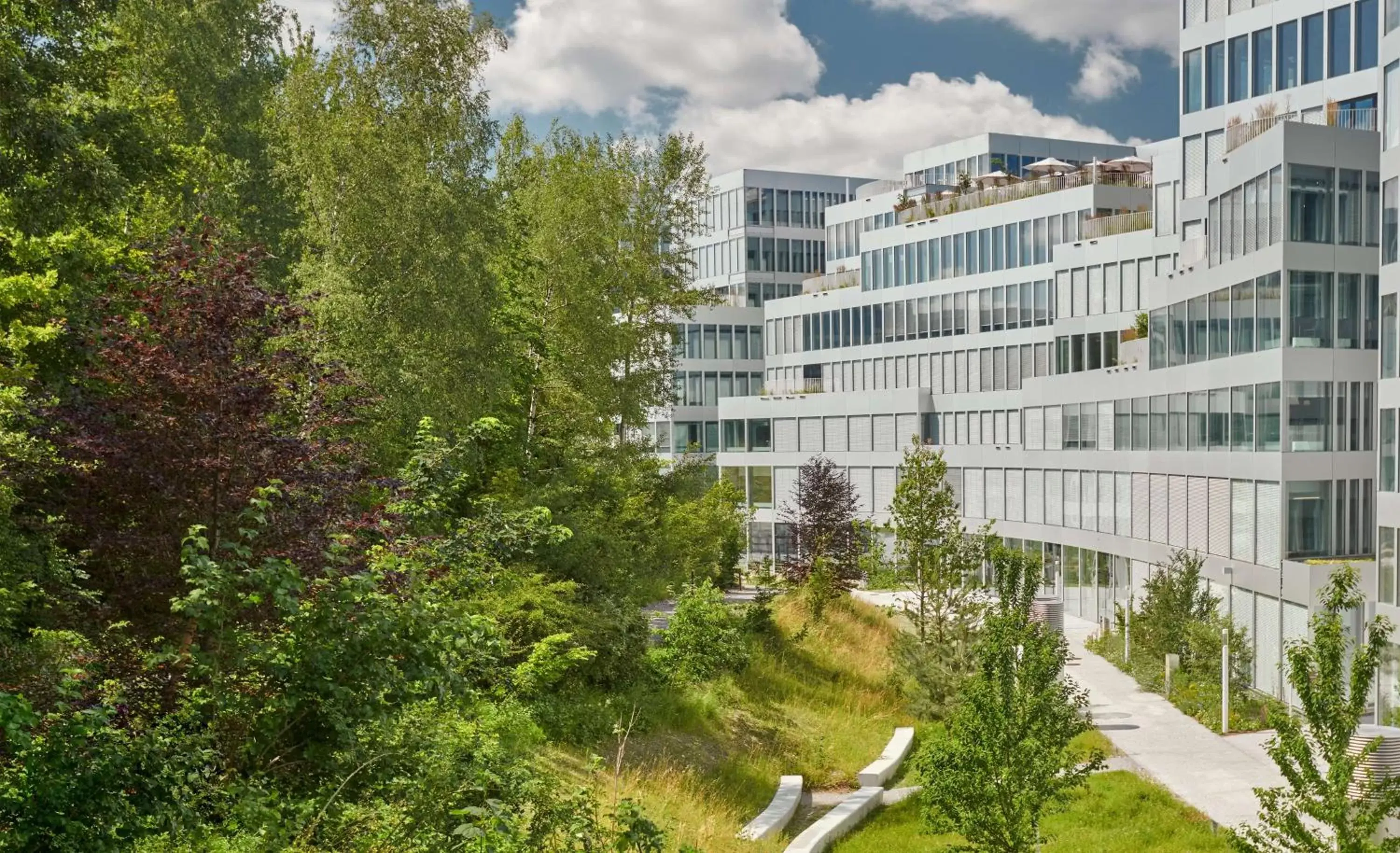 Property building in Hyatt Regency Zurich Airport Circle Property building in Hyatt Regency Zurich Airport Circle