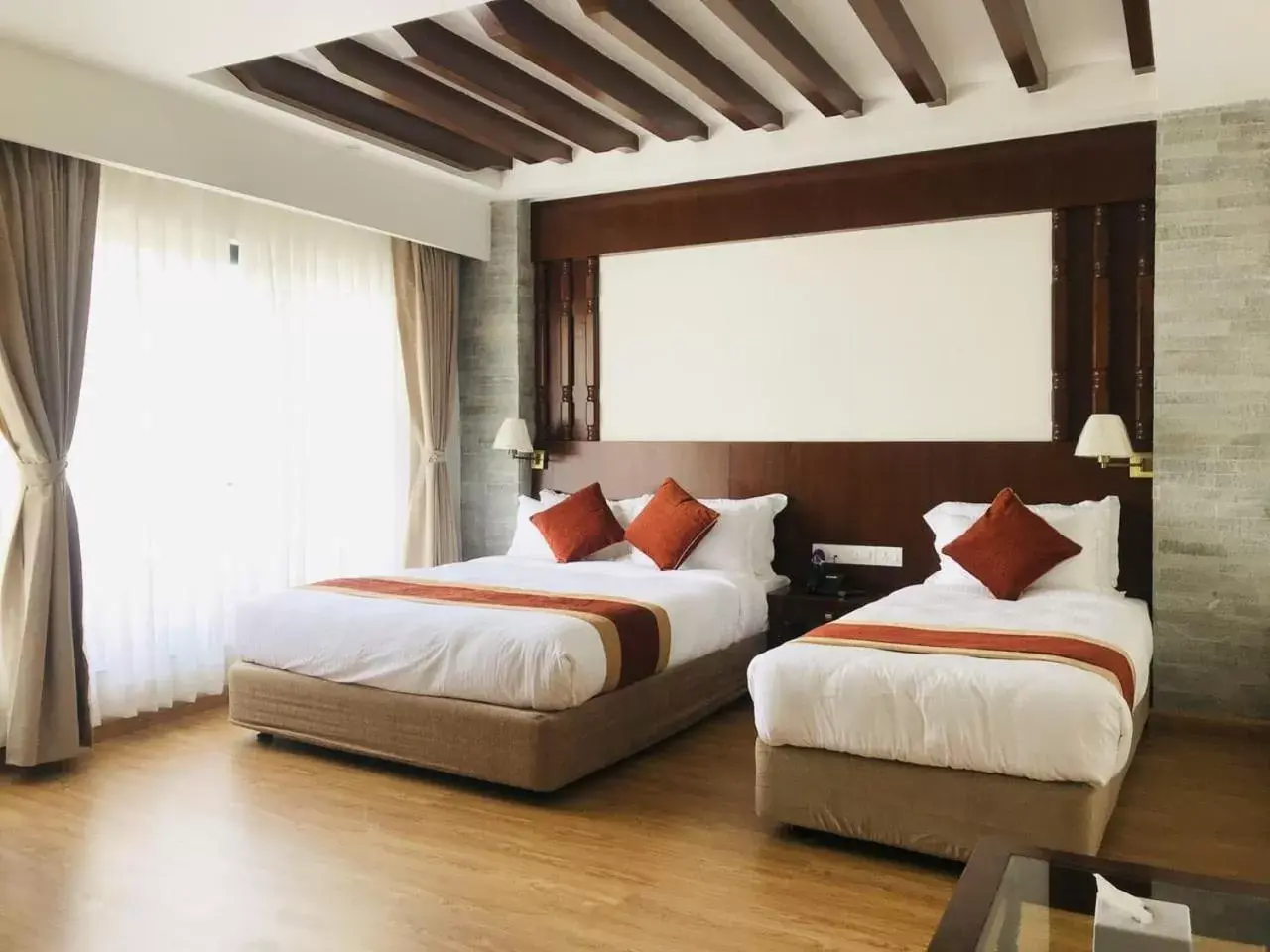 Bed in Landmark Pokhara Bed in Landmark Pokhara