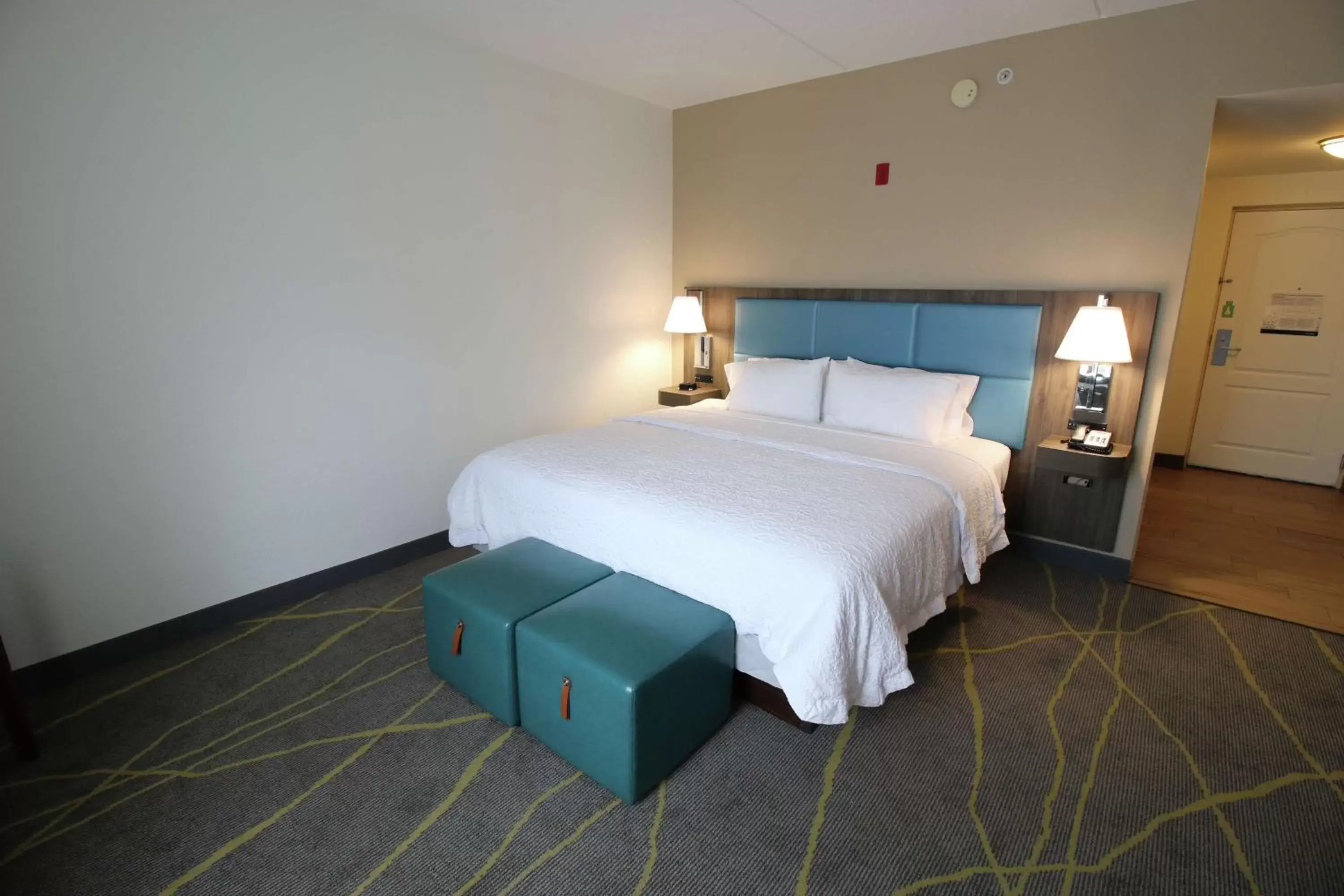 Photo of the whole room, Bed in Hampton Inn & Suites Palm Coast
