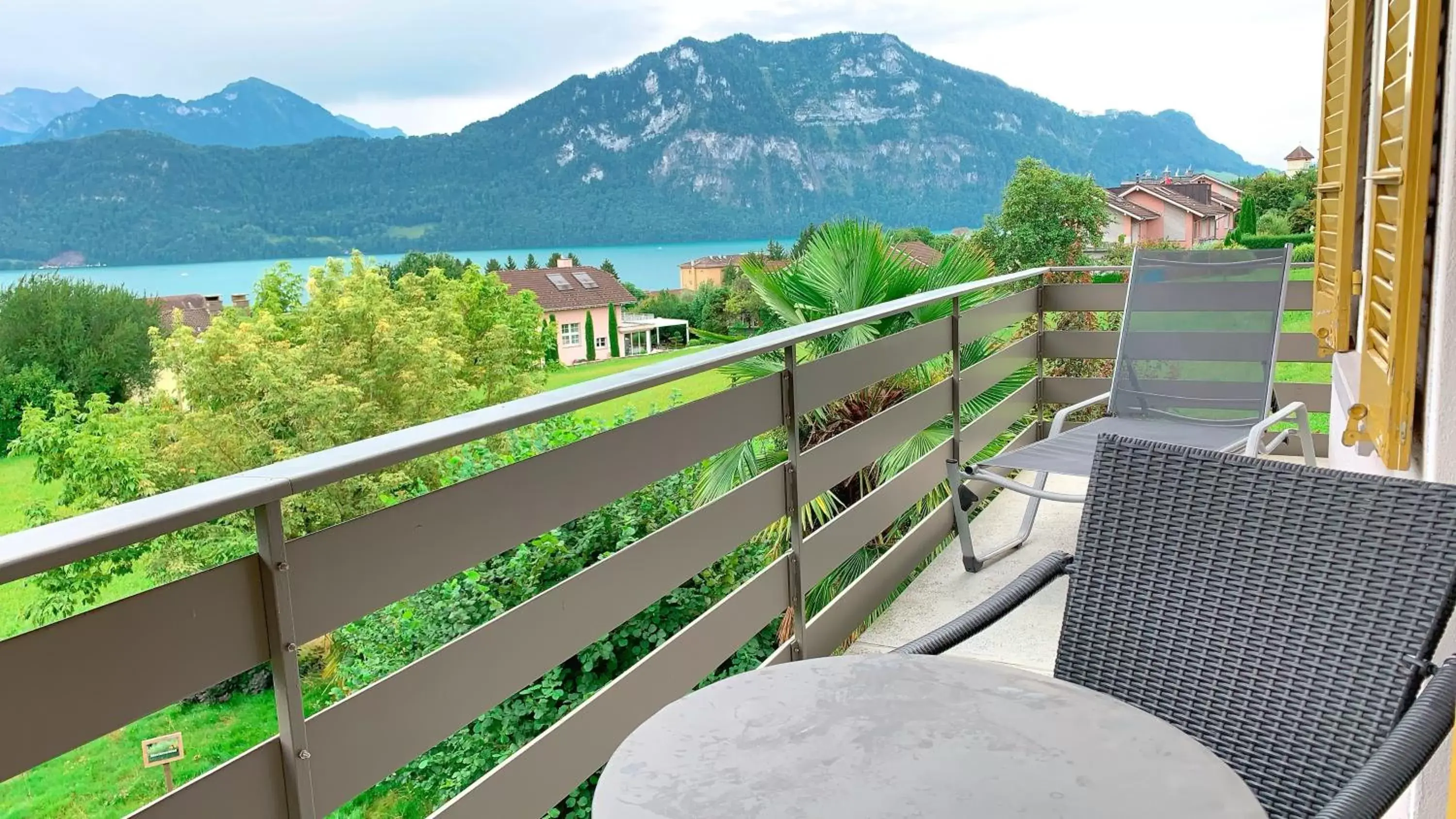 Natural landscape, Balcony/Terrace in Hotel Friedheim