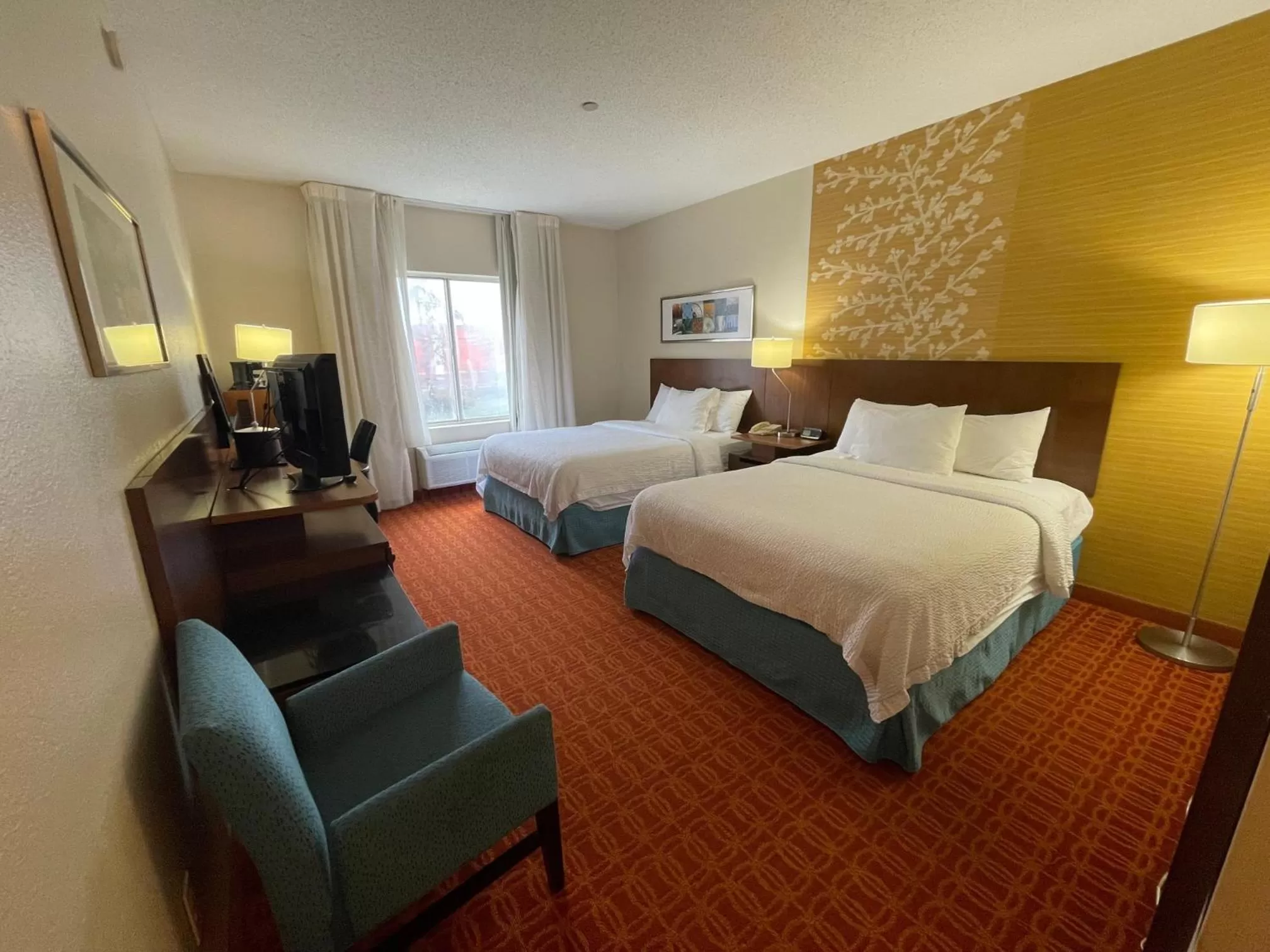 Bedroom, Bed in Fairfield Inn and Suites by Marriott Potomac Mills Woodbridge