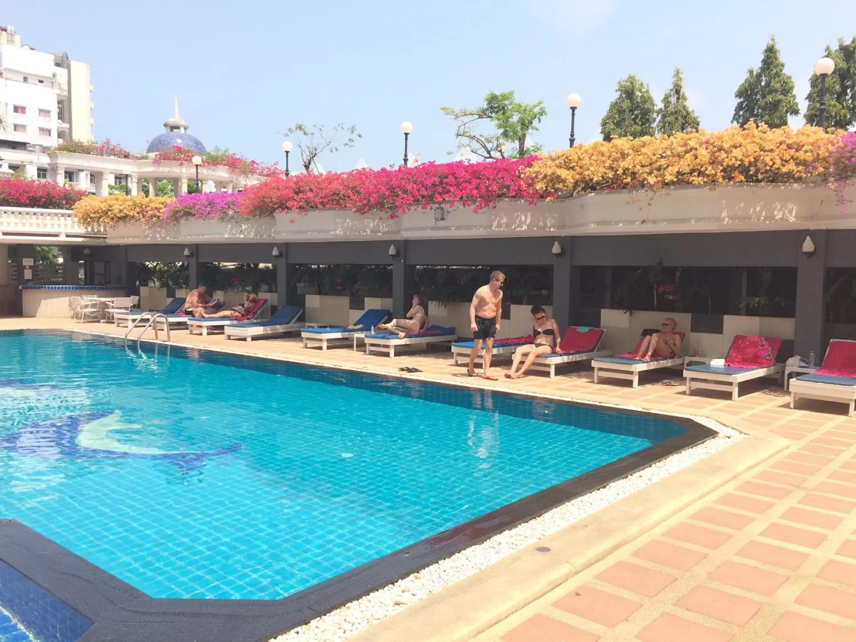 , Swimming Pool in Caesar Palace Hotel