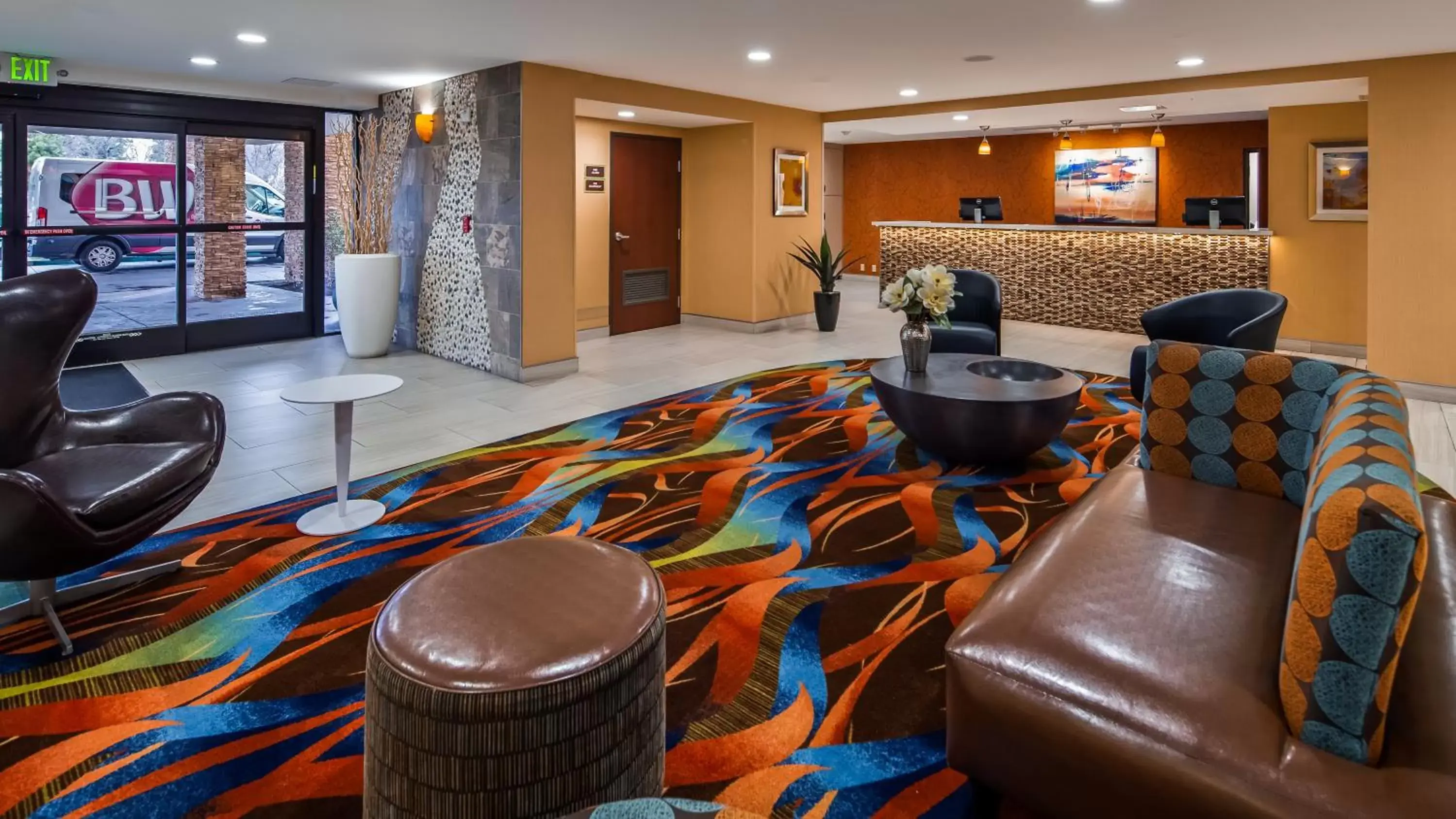 Lobby or reception, Lobby/Reception in Best Western Plus Fresno Airport Hotel