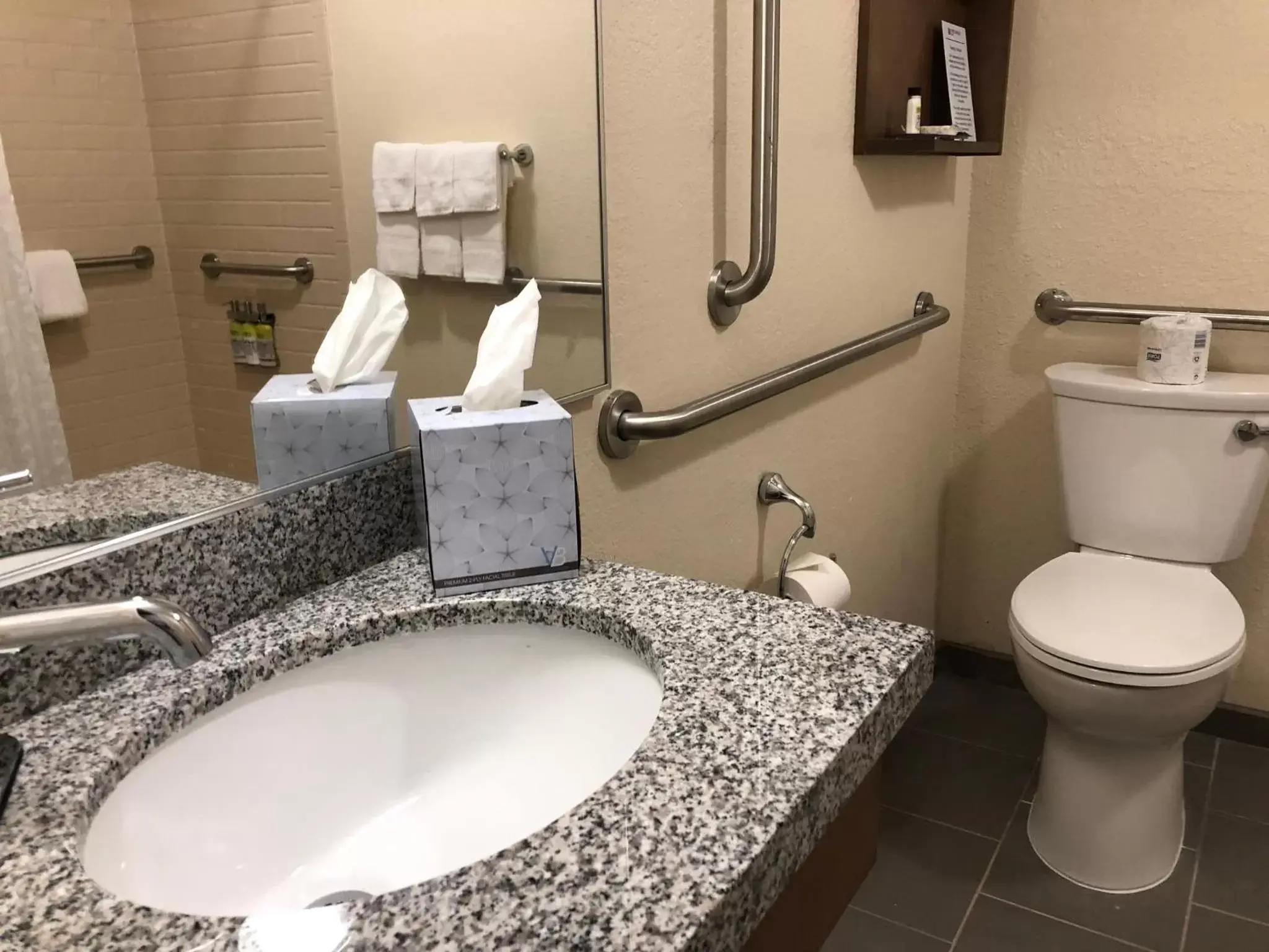 Bathroom in Candlewood Suites - Panama City Beach Pier Park, an IHG Hotel