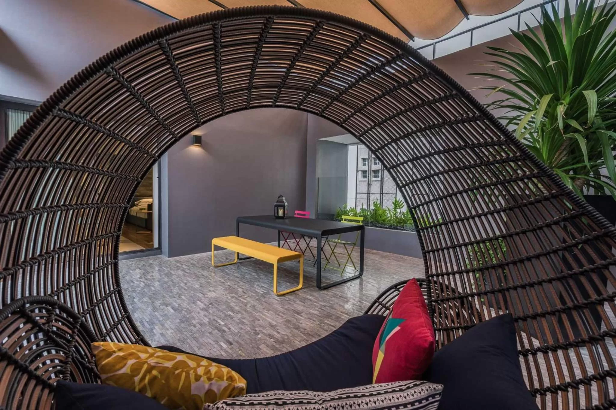 Patio in Ad Lib Hotel Bangkok