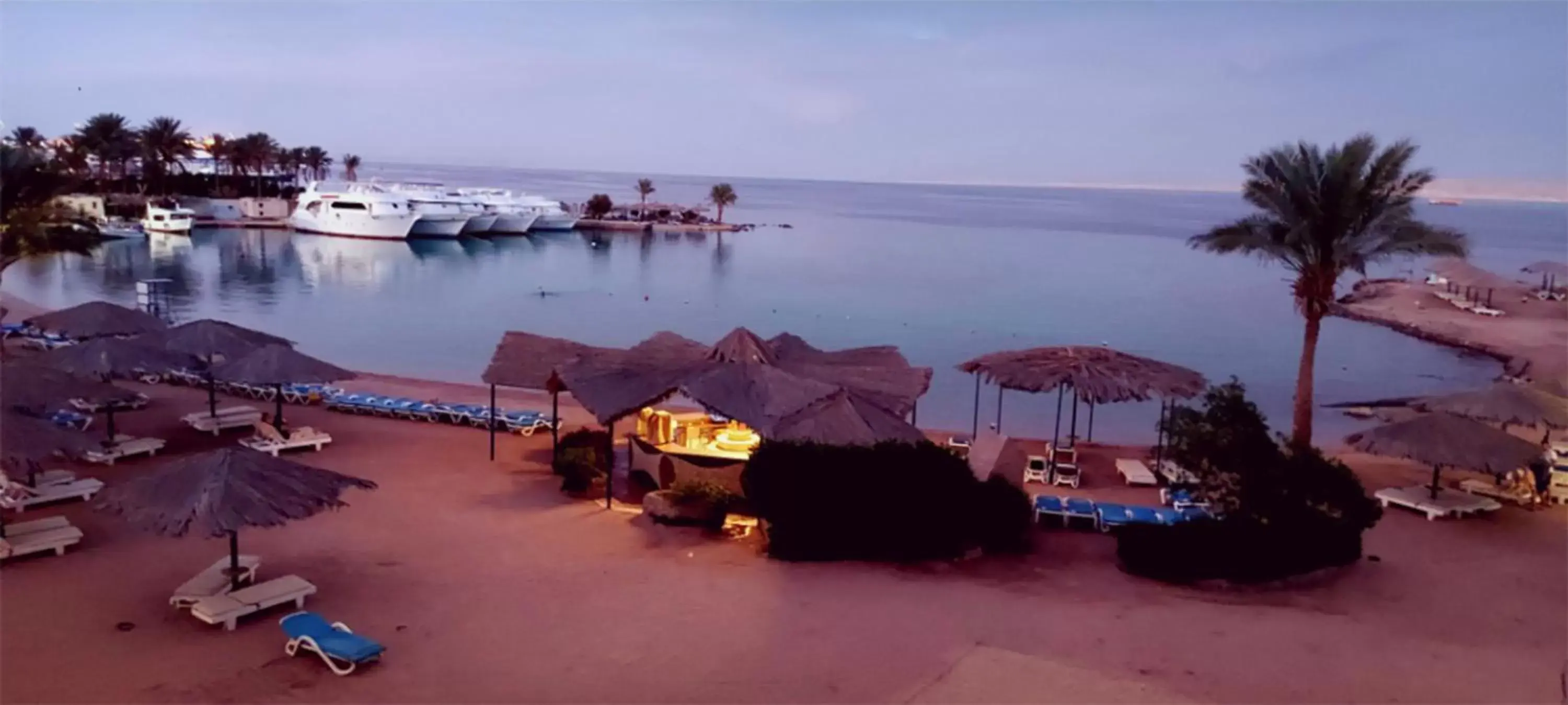 Beach in ZYA Regina Resort and Aqua Park Hurghada