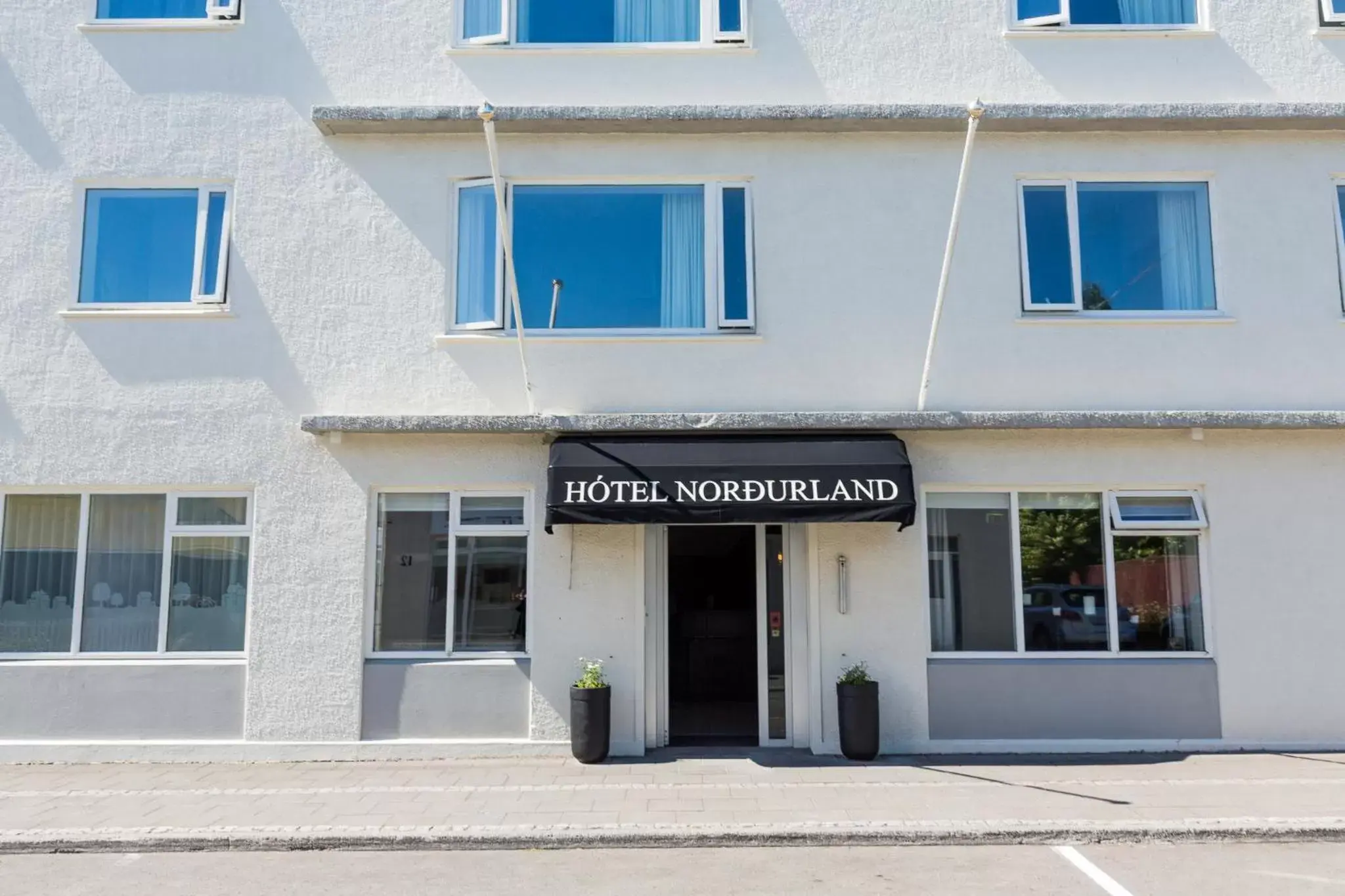Property building in Hotel Norðurland