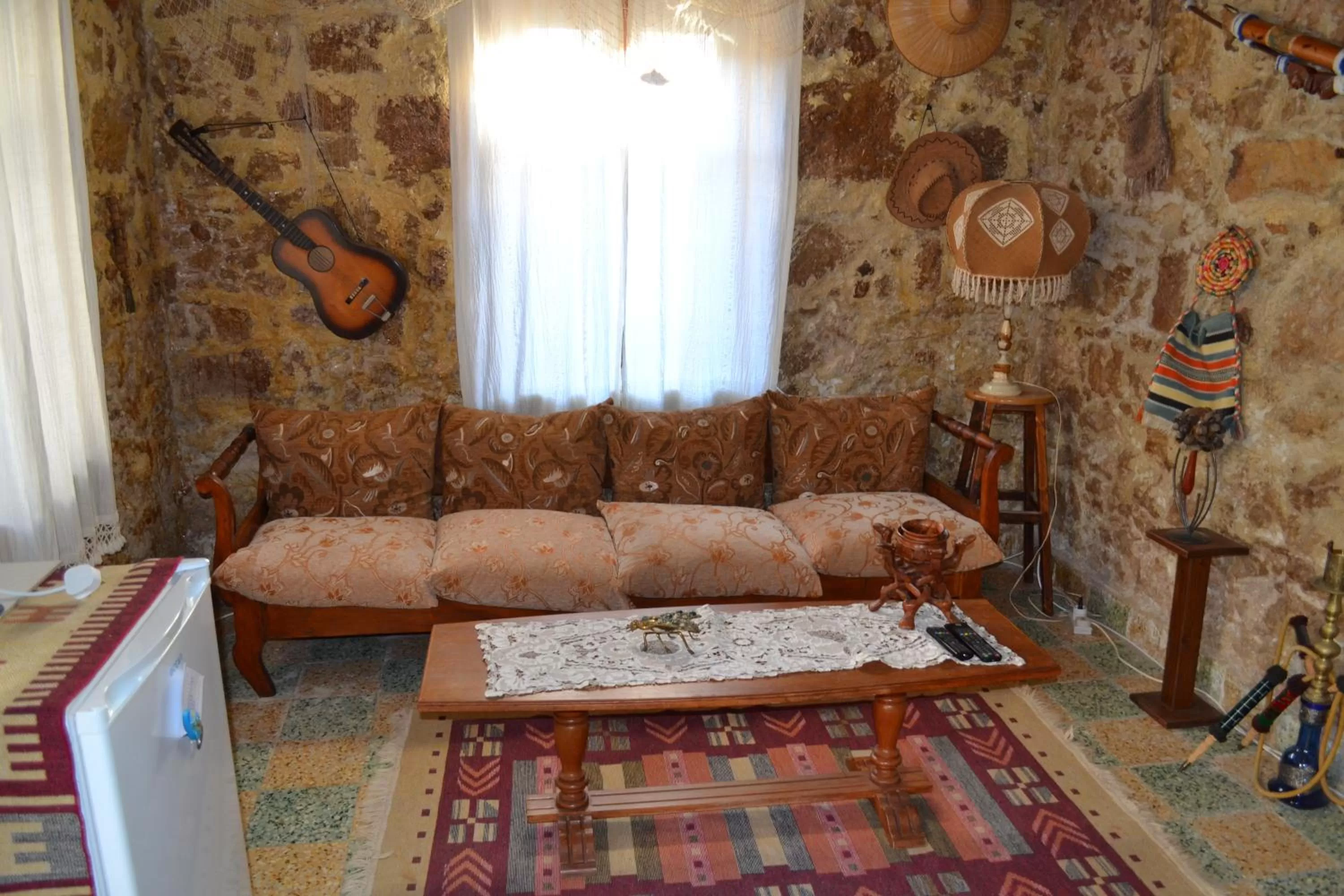 Seating area in Mystery Garden Guest House